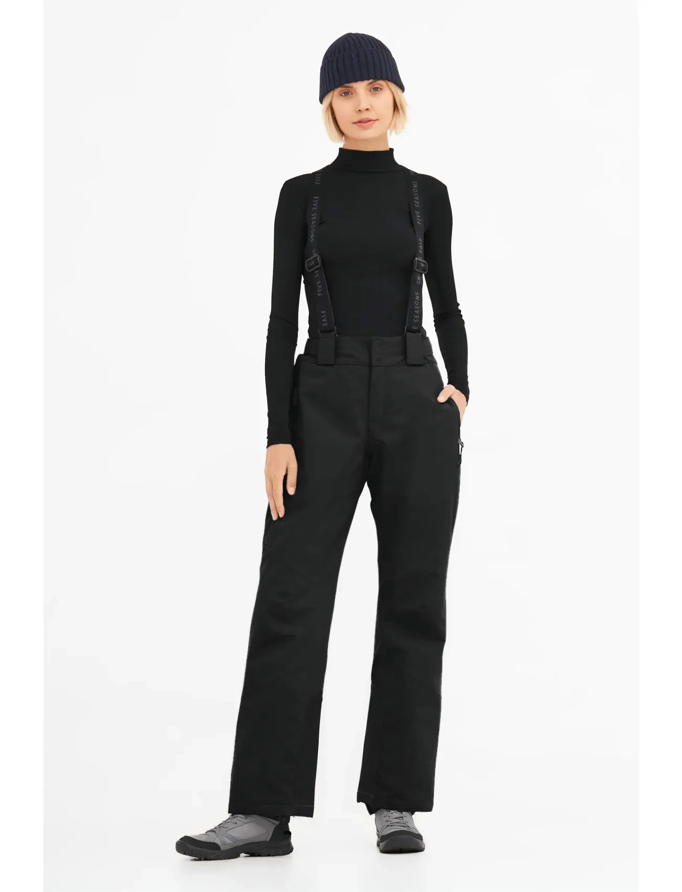 Five Seasons Paley Pnt W, 40, Black, Underdele > Sportsbukser, Dame