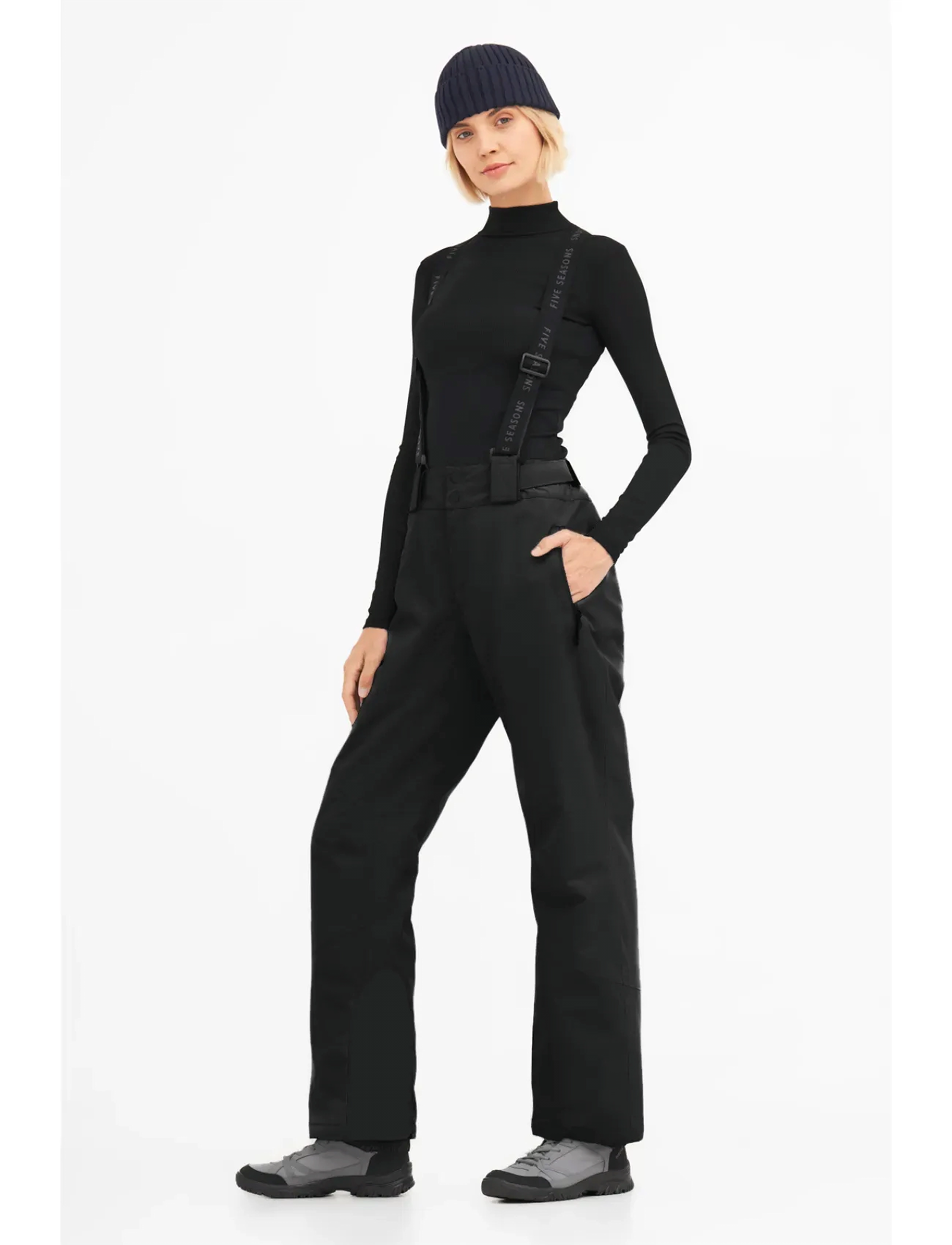 Five Seasons - PALEY PNT W - suusariietus - black - 3