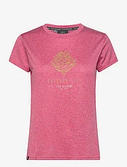 Five Seasons - PINECONE TOP W - t-shirts - virtual pink melange - 0