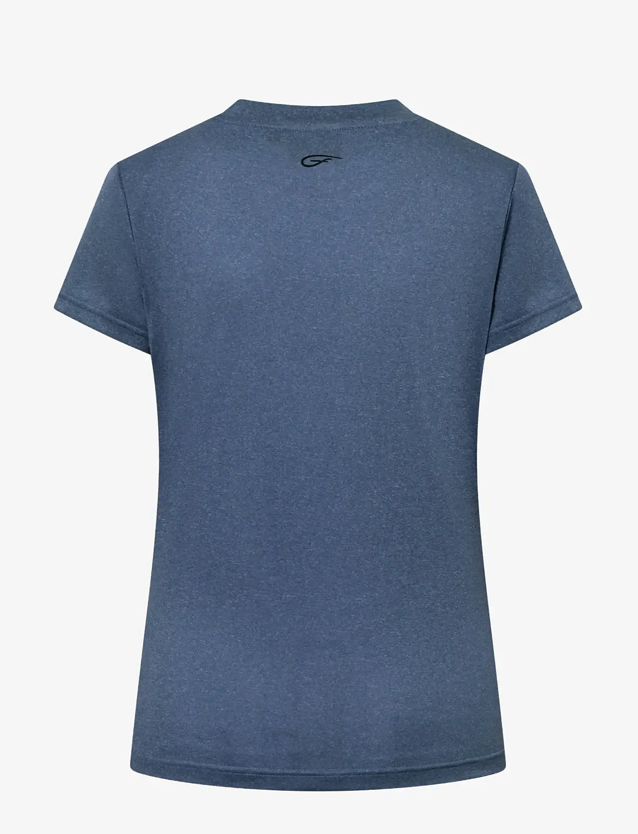 Five Seasons - BASIC TOP W - t-shirts - mood indigo melange - 2