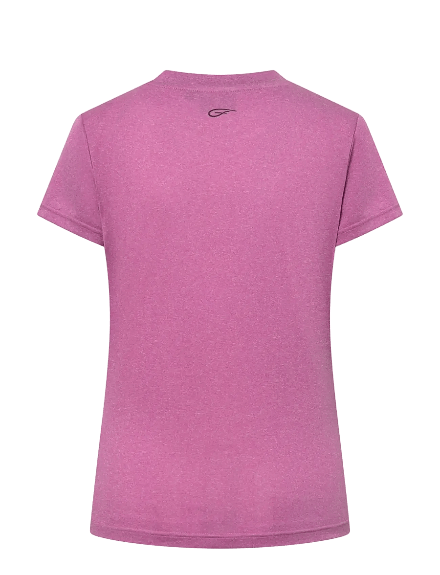 Five Seasons - BASIC TOP W - t-shirts - purple - 2