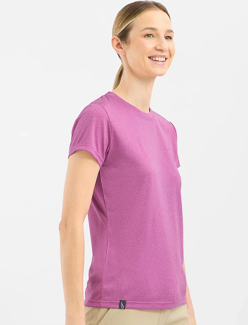 Five Seasons - BASIC TOP W - t-shirts - purple - 5