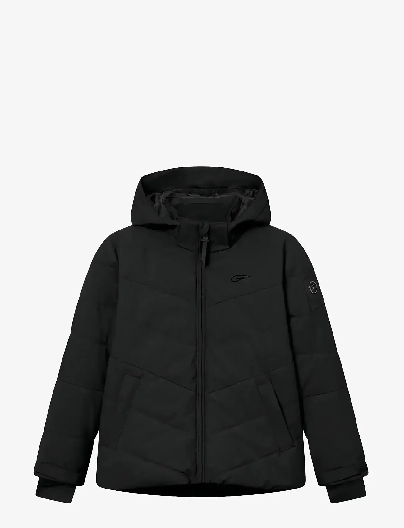 Five Seasons - ARINSAL JKT JR - ski jackets - black solid - 1