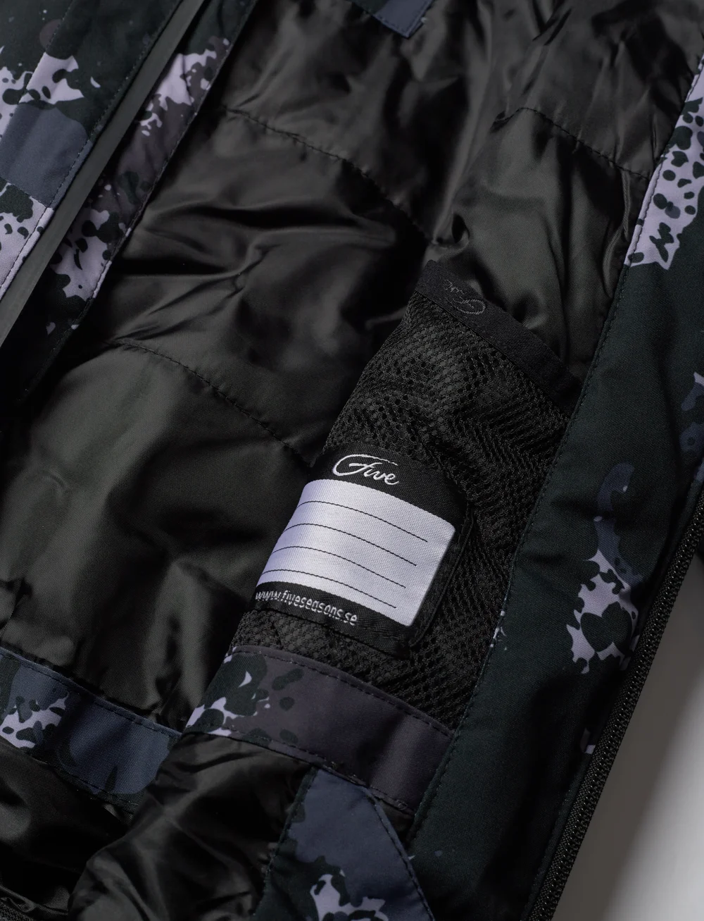 Five Seasons - CHAMONIX JKT JR - skijacken - black sprinkle - 5