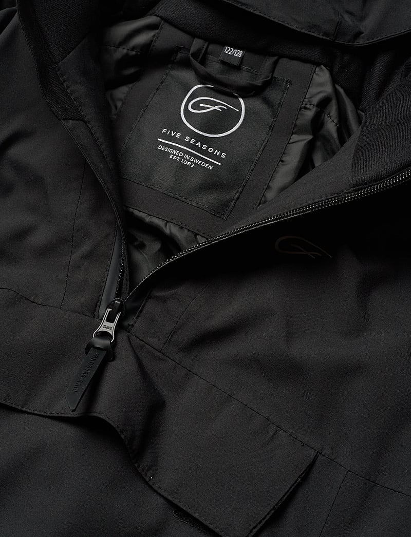 Five Seasons - JACKSON ANORAK JR - anorak stila jakas - black - 2