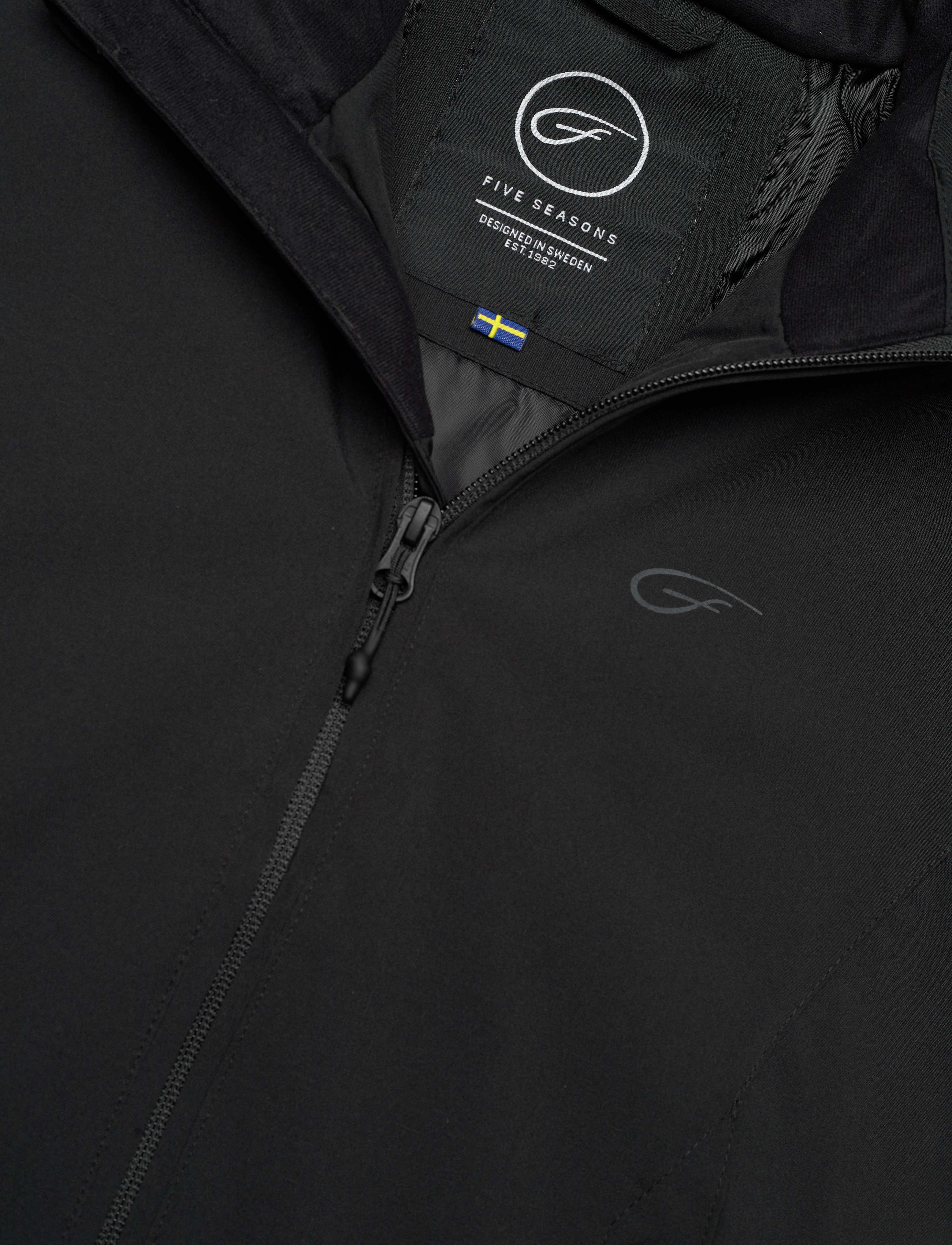 Five Seasons - ISANI JKT JR - ski jackets - black - 3