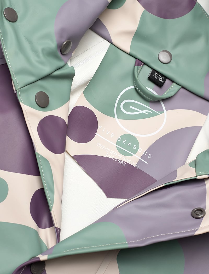 Five Seasons - PU JKT JR - shell un ūdensnecaurlaidīgas virsjakas - heather bubbles - 5