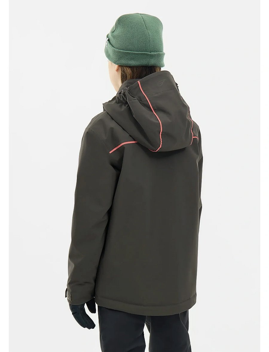 Five Seasons - VEMDALEN JKT JR - vinterjakker - green forest - 4