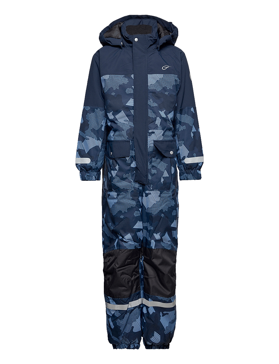 Five Seasons - RAYNE OVERALL JR - jacken & mäntel - marine multi camo - 0