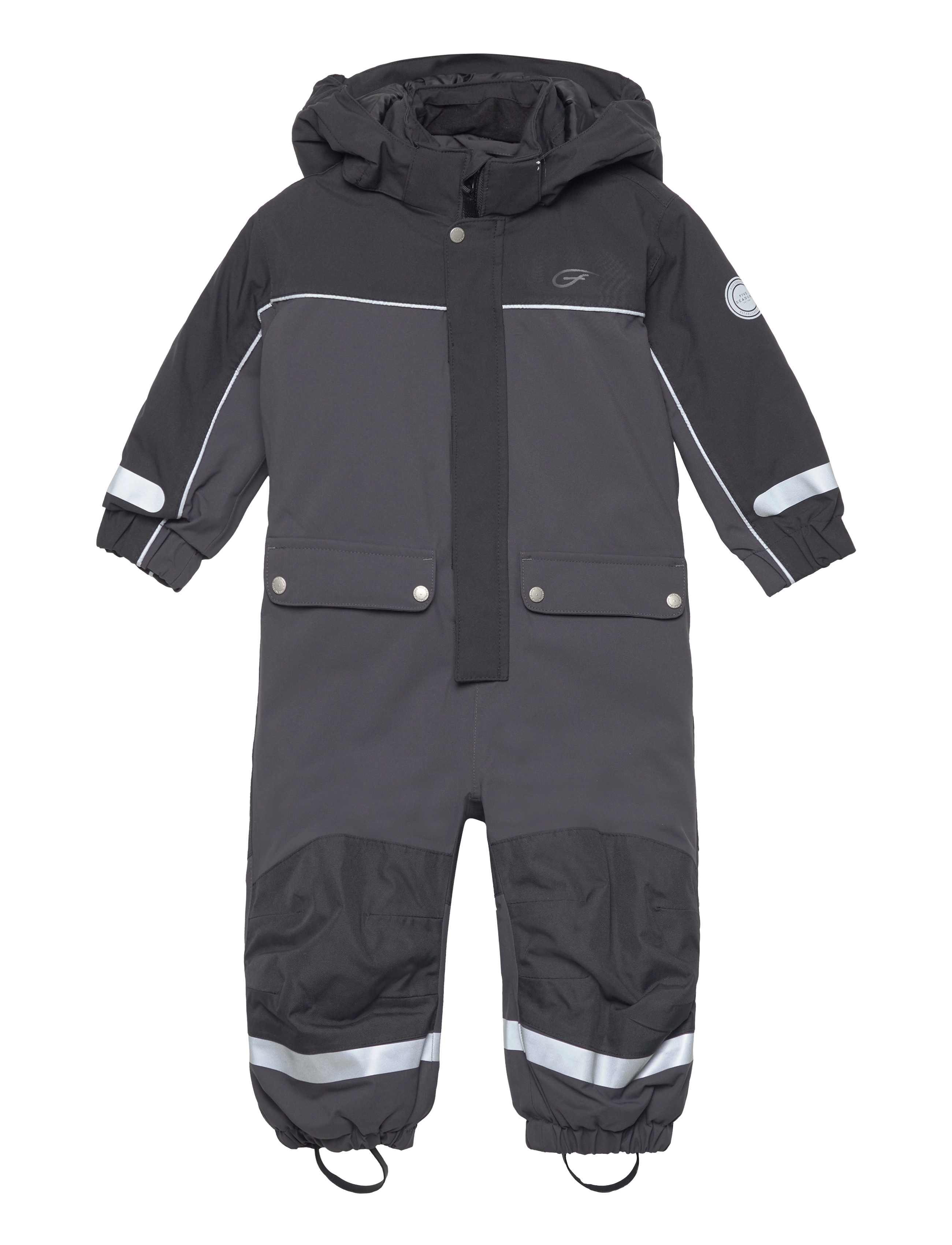 Five Seasons NORRIE OVERALL JR - Vinteroverall - OBSIDIAN / grey