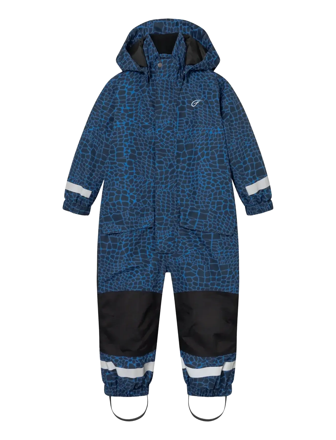 Five Seasons FANTASY OVERALL JR - Vinteroverall - DORY BLUE CAMOUFLAGE / blue
