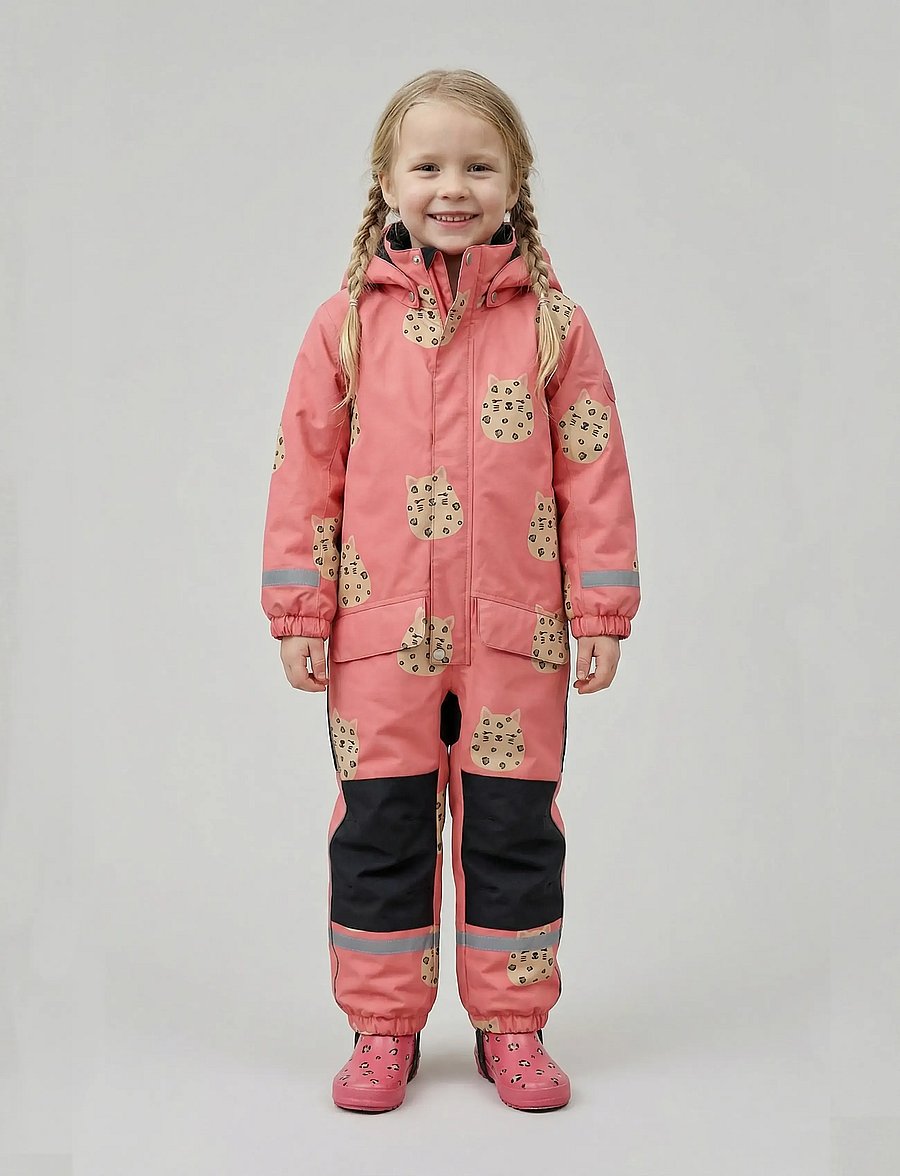 Five Seasons - FANTASY OVERALL JR - ytterkläder - peach cat - 0