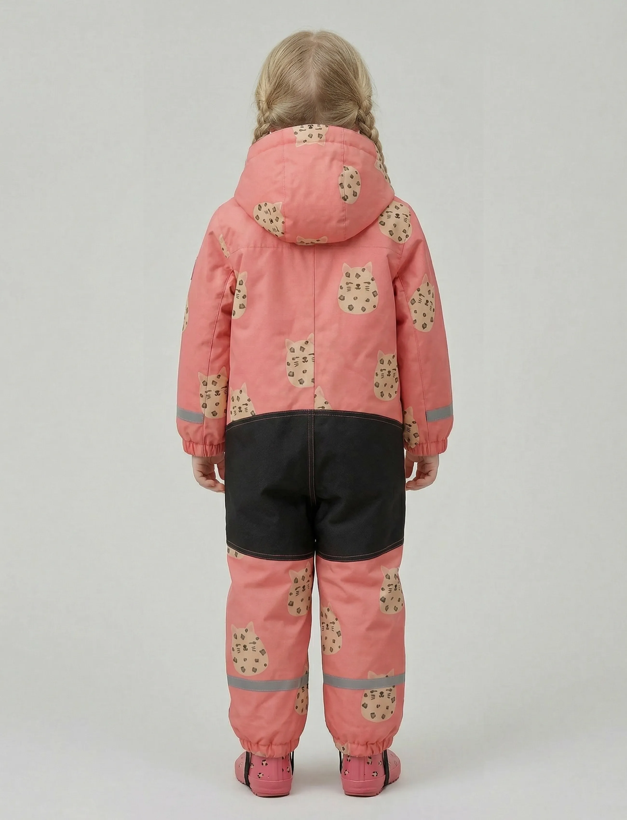 Five Seasons - FANTASY OVERALL JR - ytterkläder - peach cat - 3
