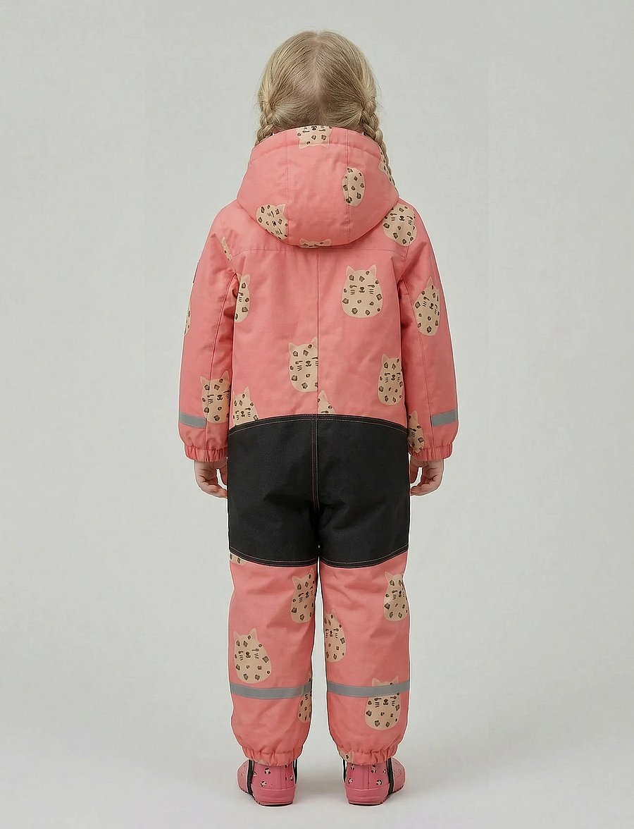 Five Seasons - FANTASY OVERALL JR - ytterkläder - peach cat - 3