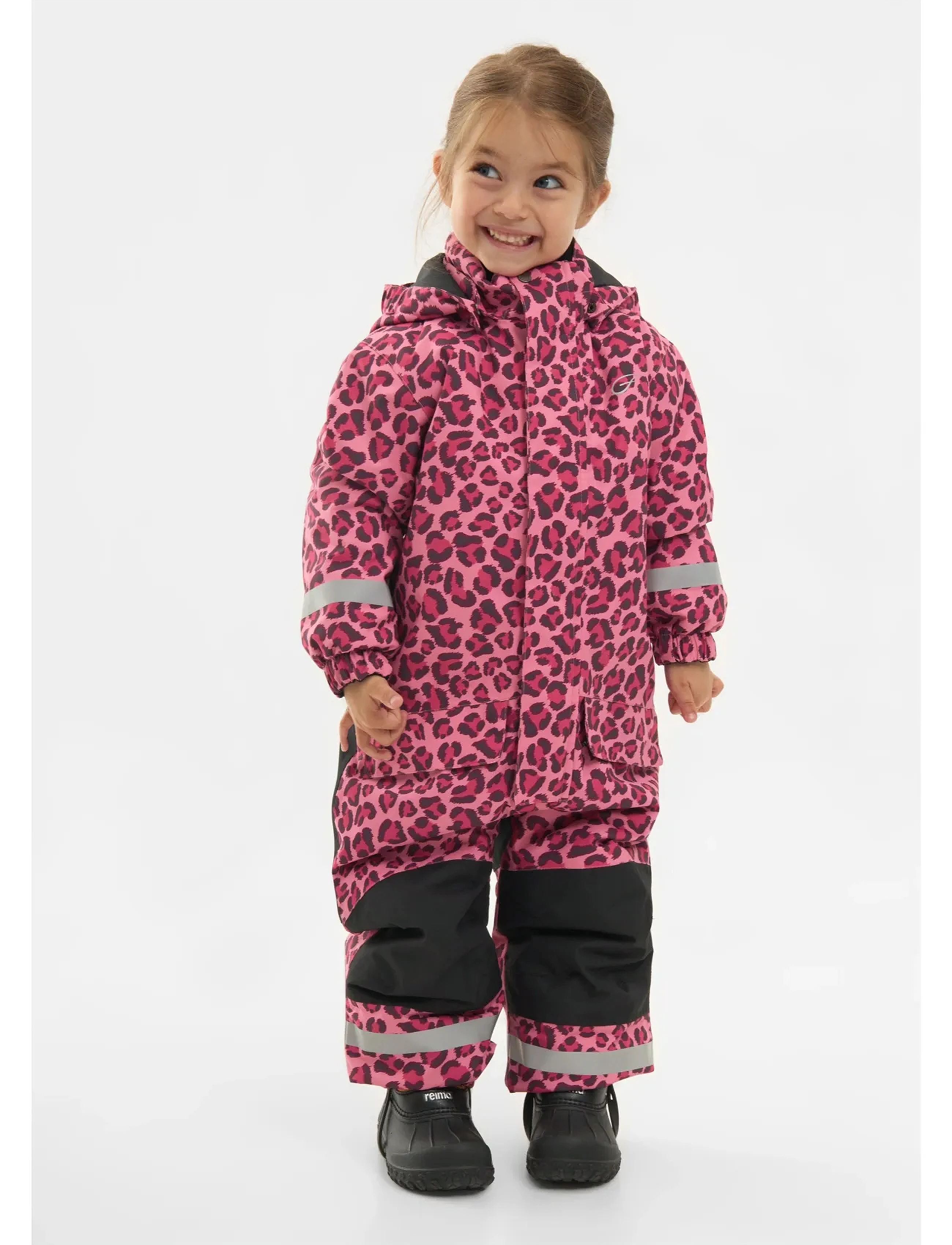 Five Seasons Fantasy Overall Jr, 98, Coveralls, Rosa - Snow-ski Coveralls & Sets, Kinder
