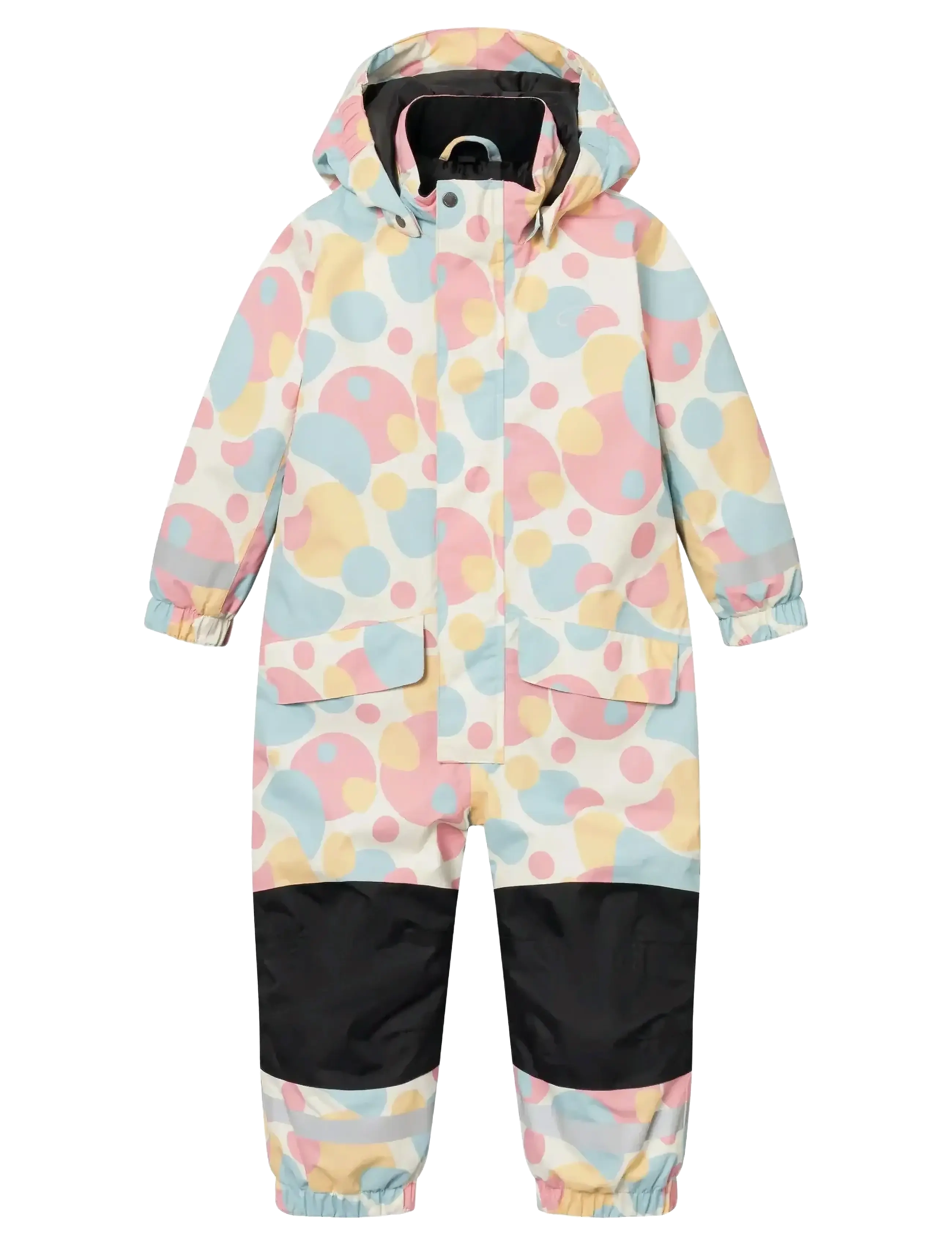 Five Seasons FANTASY OVERALL JR - Talvekombinesoon - PINK UNICORN / pink/rose