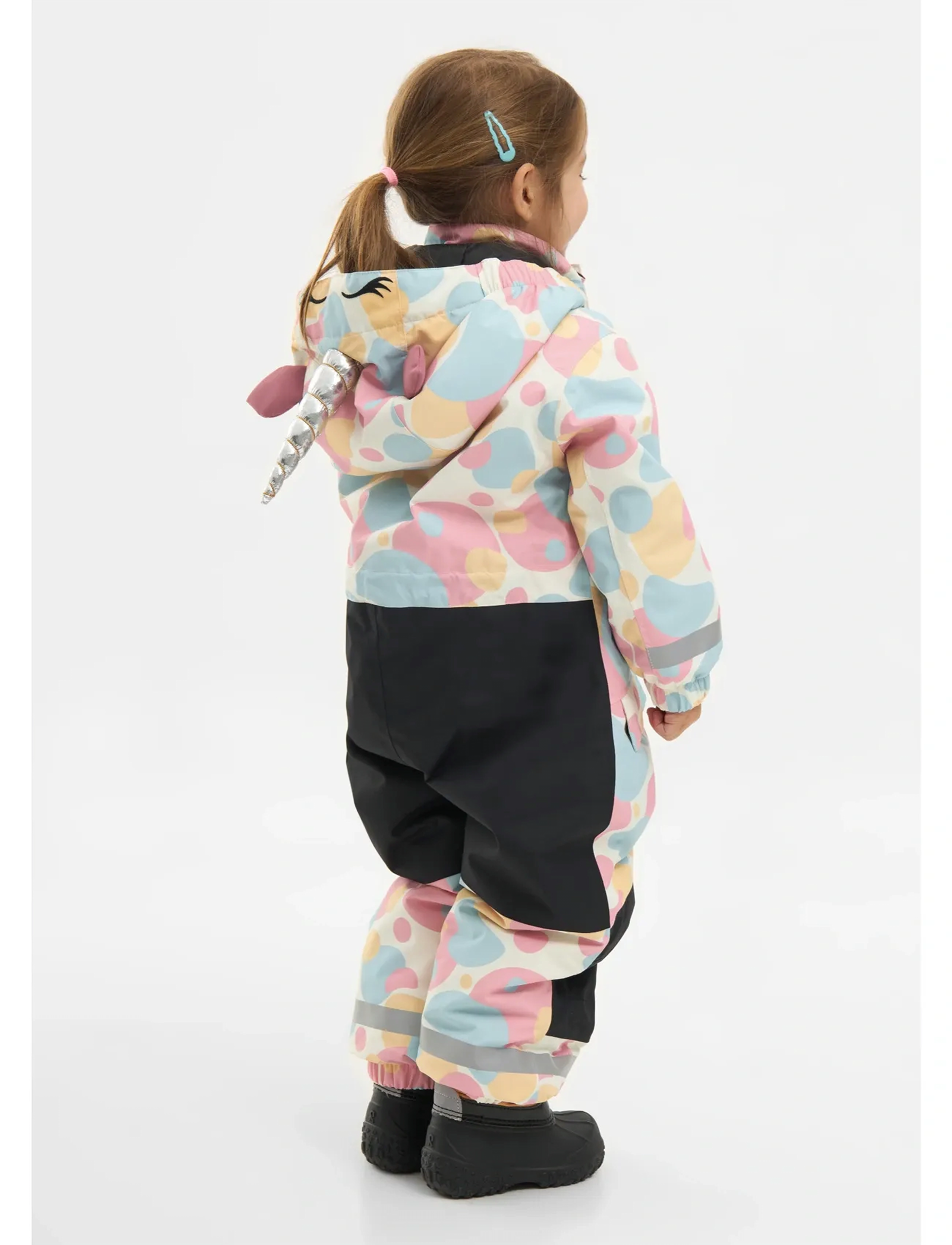 Five Seasons - FANTASY OVERALL JR - talvekombinesoon - pink unicorn - 4