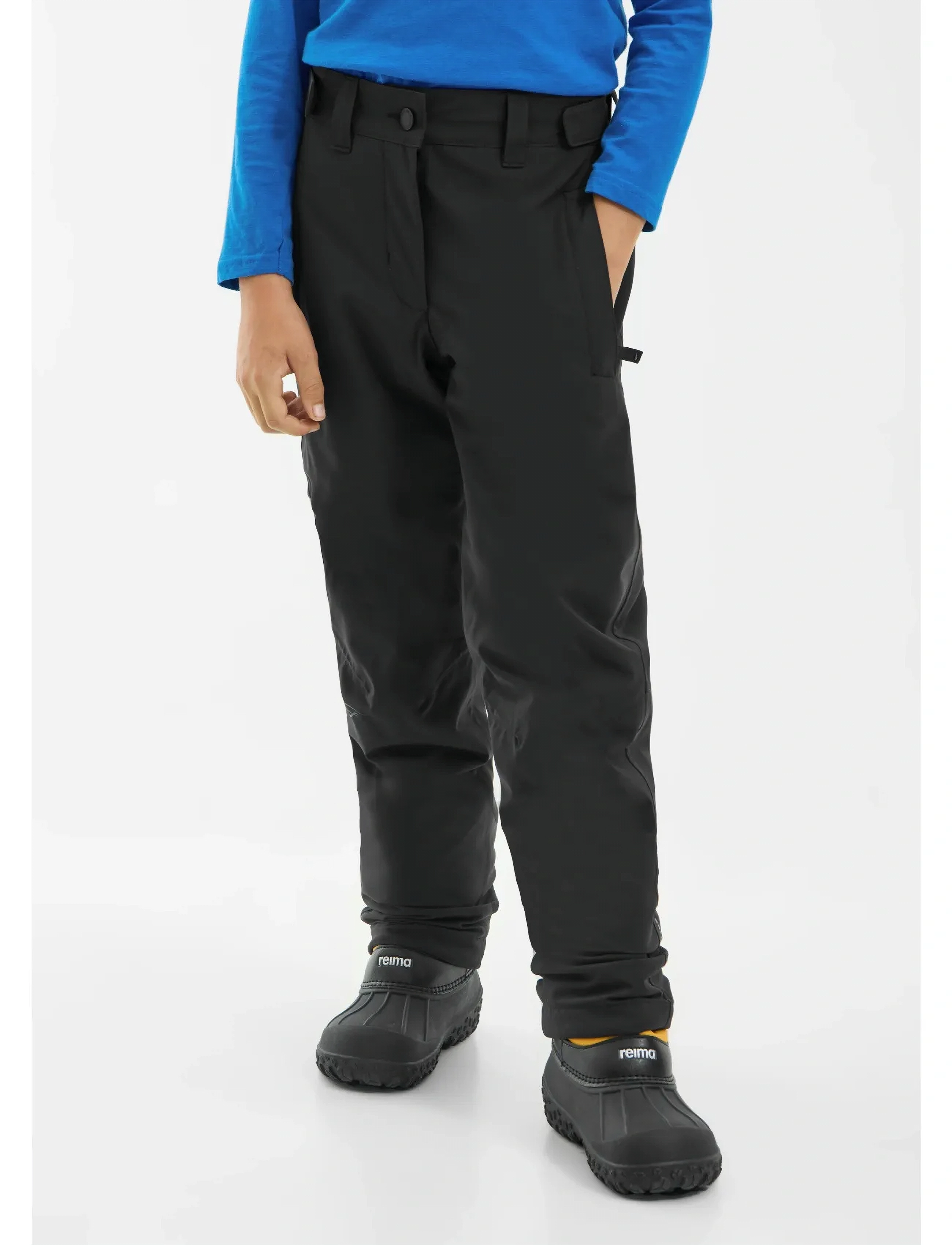 Five Seasons Vemdalen Pnt Jr, 134, Black, Sneskibeklædning > Sneskibukser, Børn