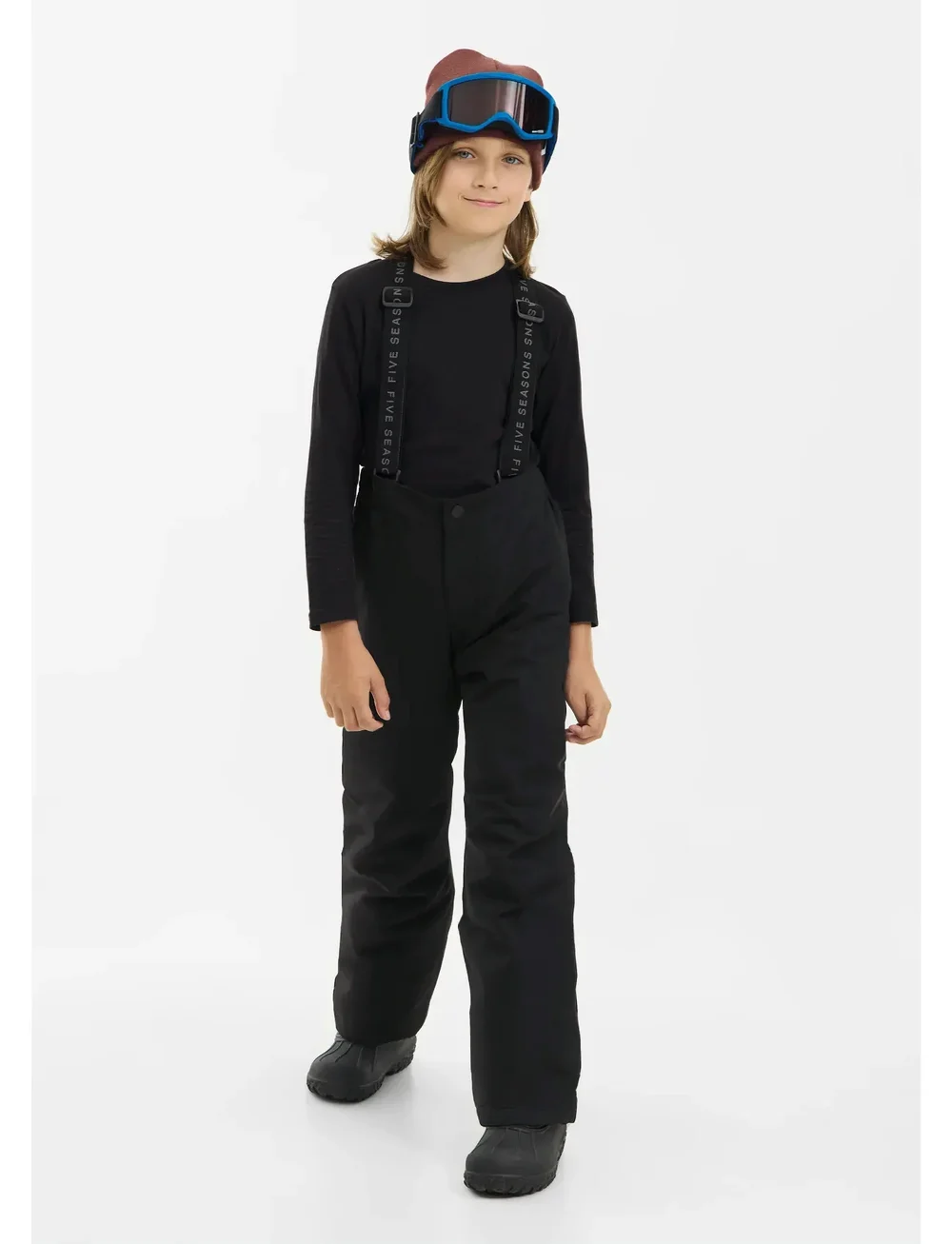 Five Seasons - BILLIE PNT JR - skibroeken - black - 0