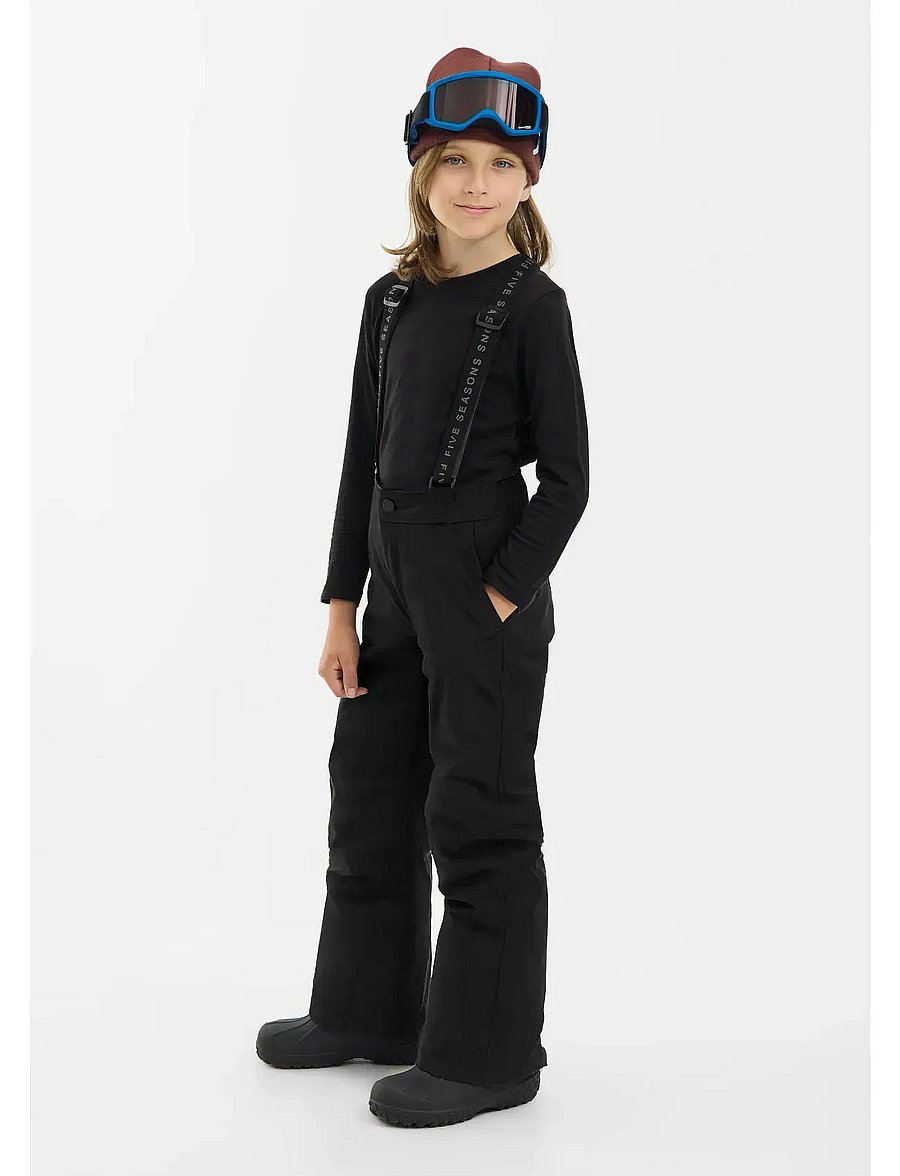 Five Seasons - BILLIE PNT JR - skihosen - black - 3