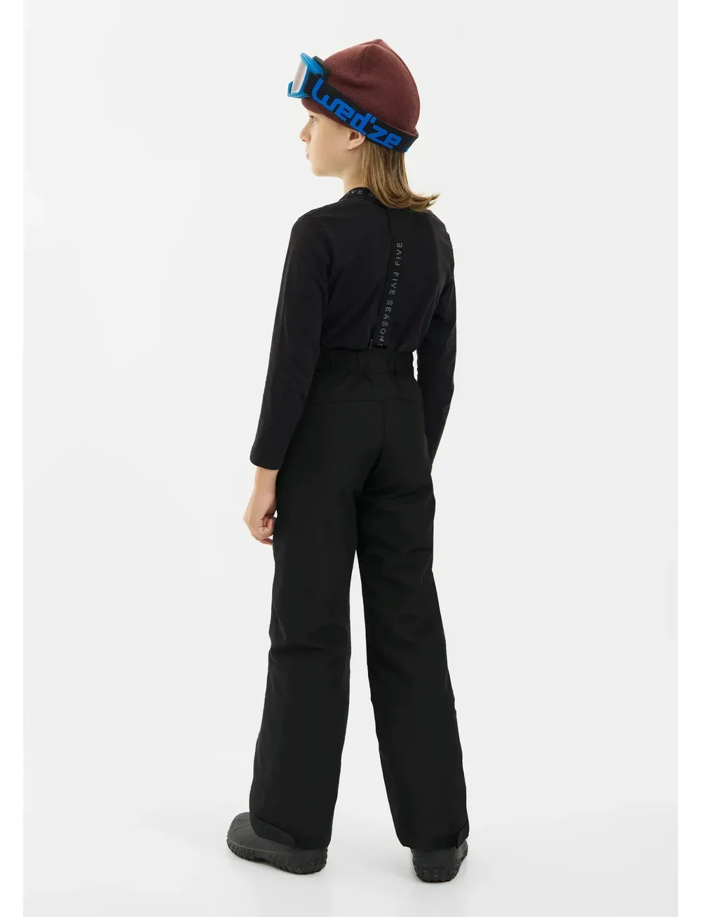 Five Seasons - BILLIE PNT JR - skibroeken - black - 4