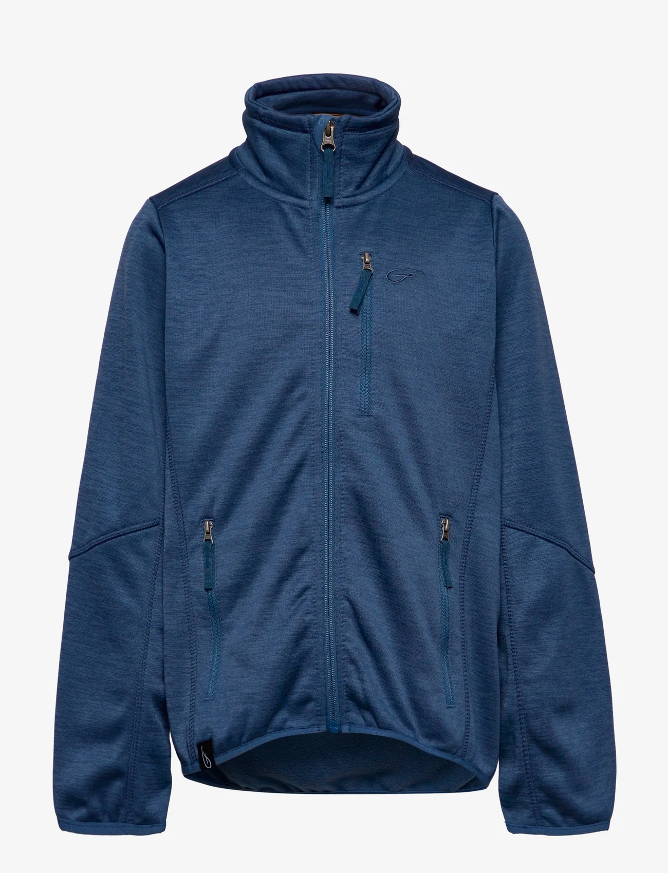 Five Seasons - SAANA JKT JR - fleece jacket - ensign blue melange - 0