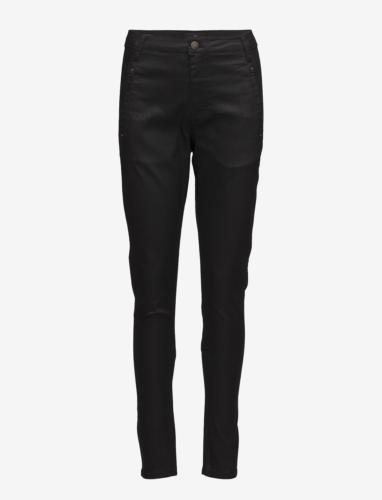 FIVEUNITS - Jolie - slim fit trousers - black coated - 0
