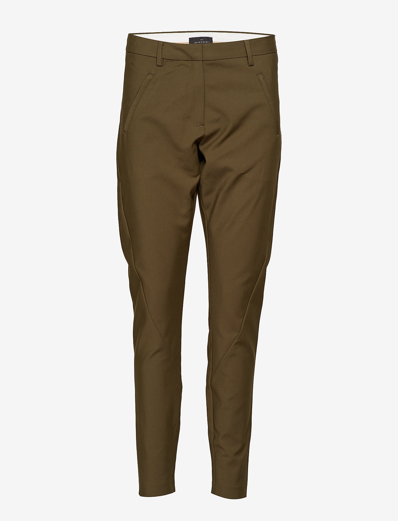 FIVEUNITS - Angelie 238 Army - slim fit trousers - army jeggin - 0