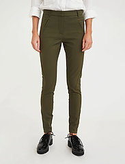 FIVEUNITS - Angelie 238 Army - slim fit trousers - army jeggin - 2