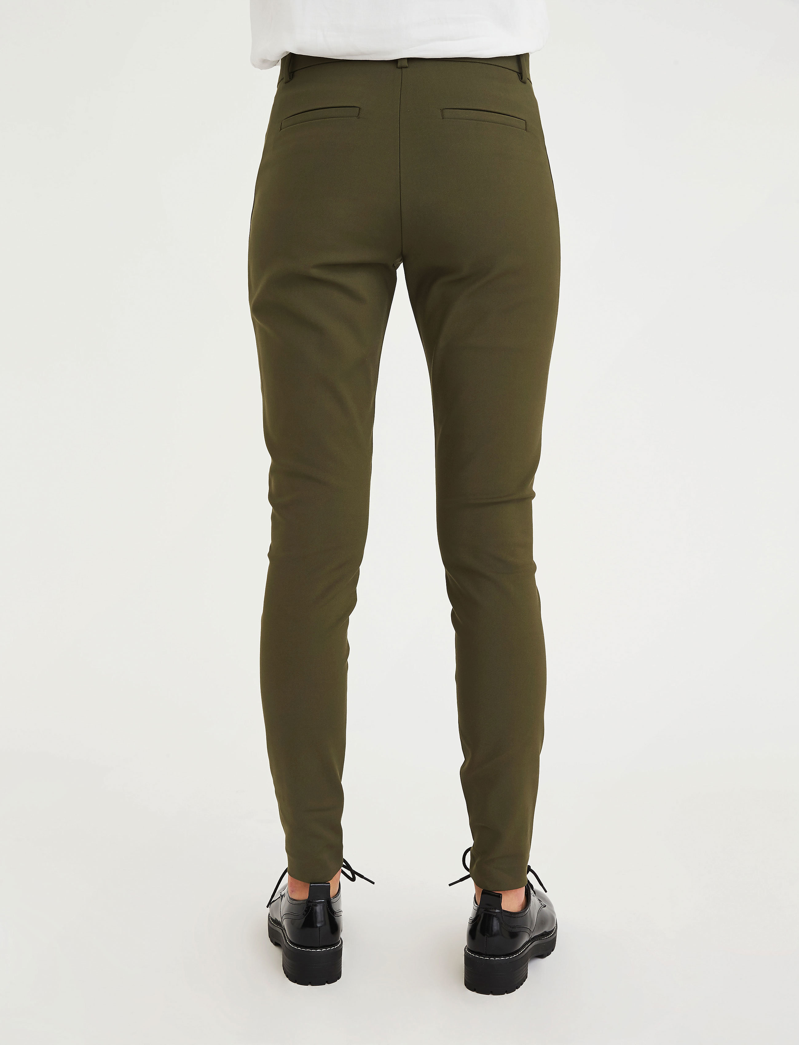 FIVEUNITS - Angelie 238 Army - slim fit hosen - army jeggin - 3