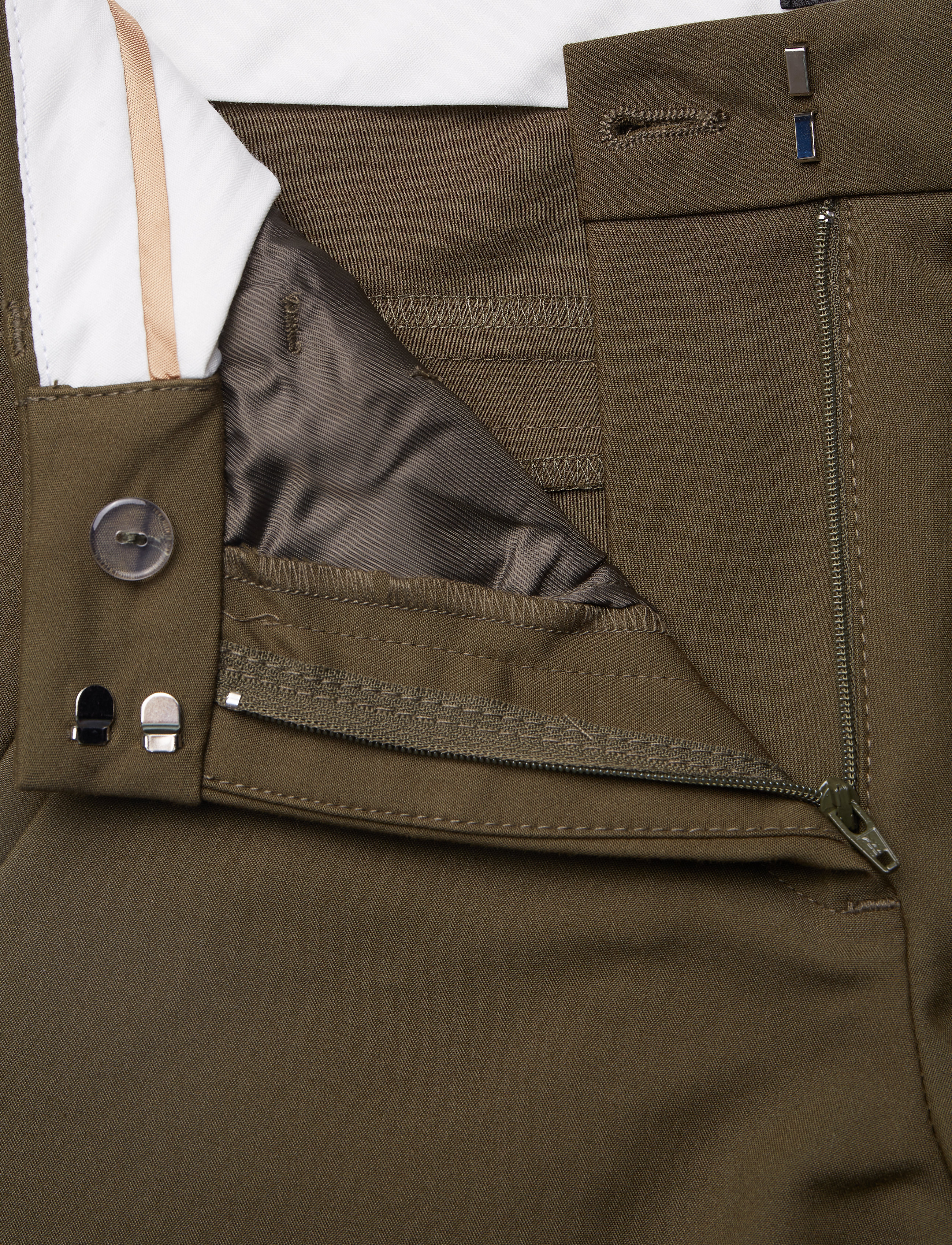 FIVEUNITS - Angelie 238 Army - slim fit hosen - army jeggin - 5