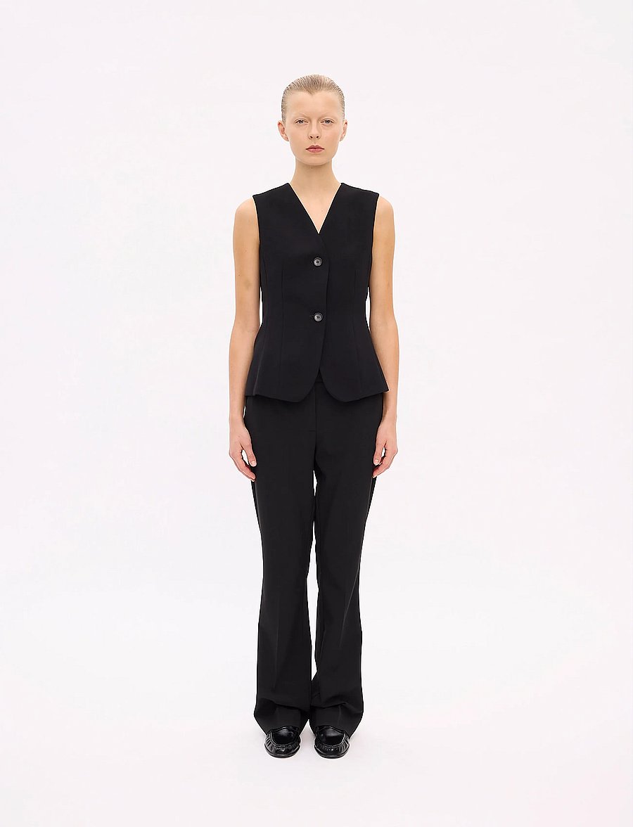 FIVEUNITS - ClaraFV - flared broeken - black - 0