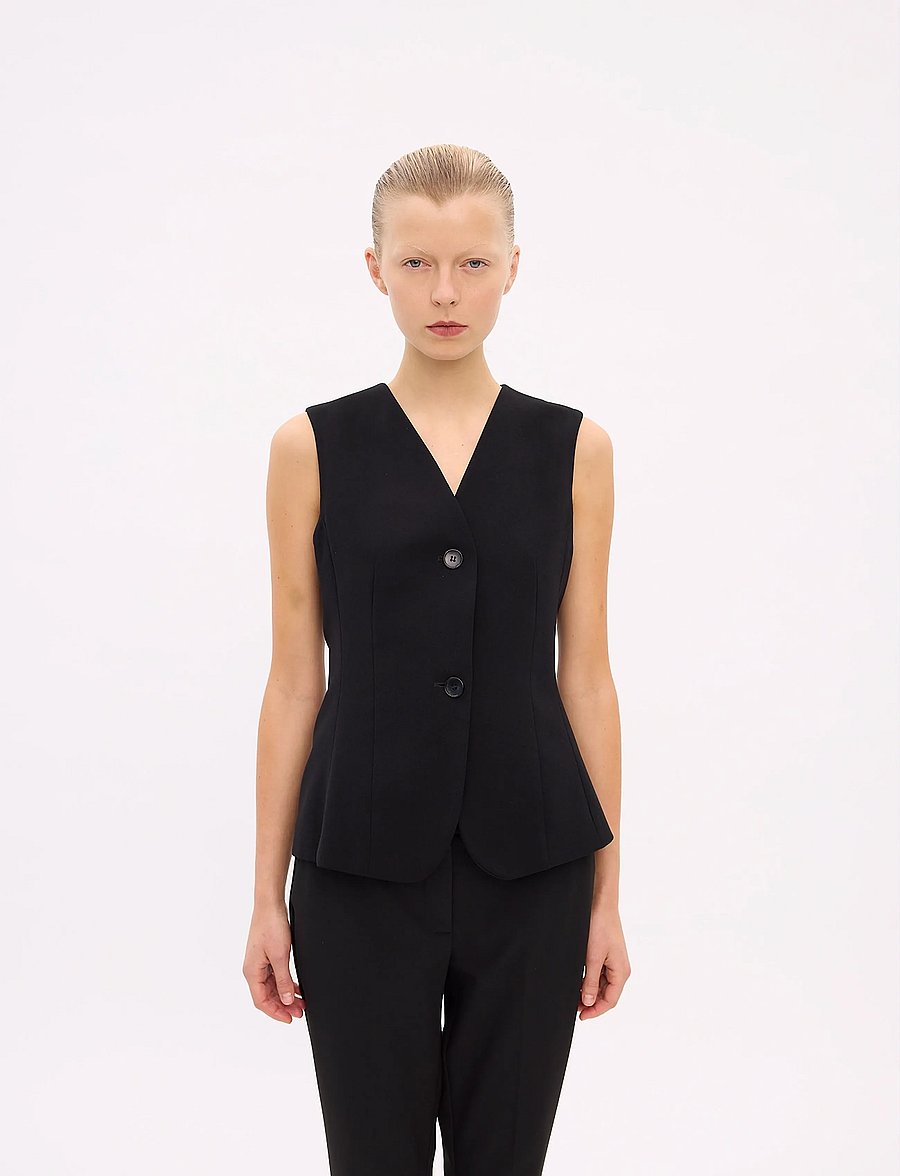 FIVEUNITS - ClaraFV - flared broeken - black - 3