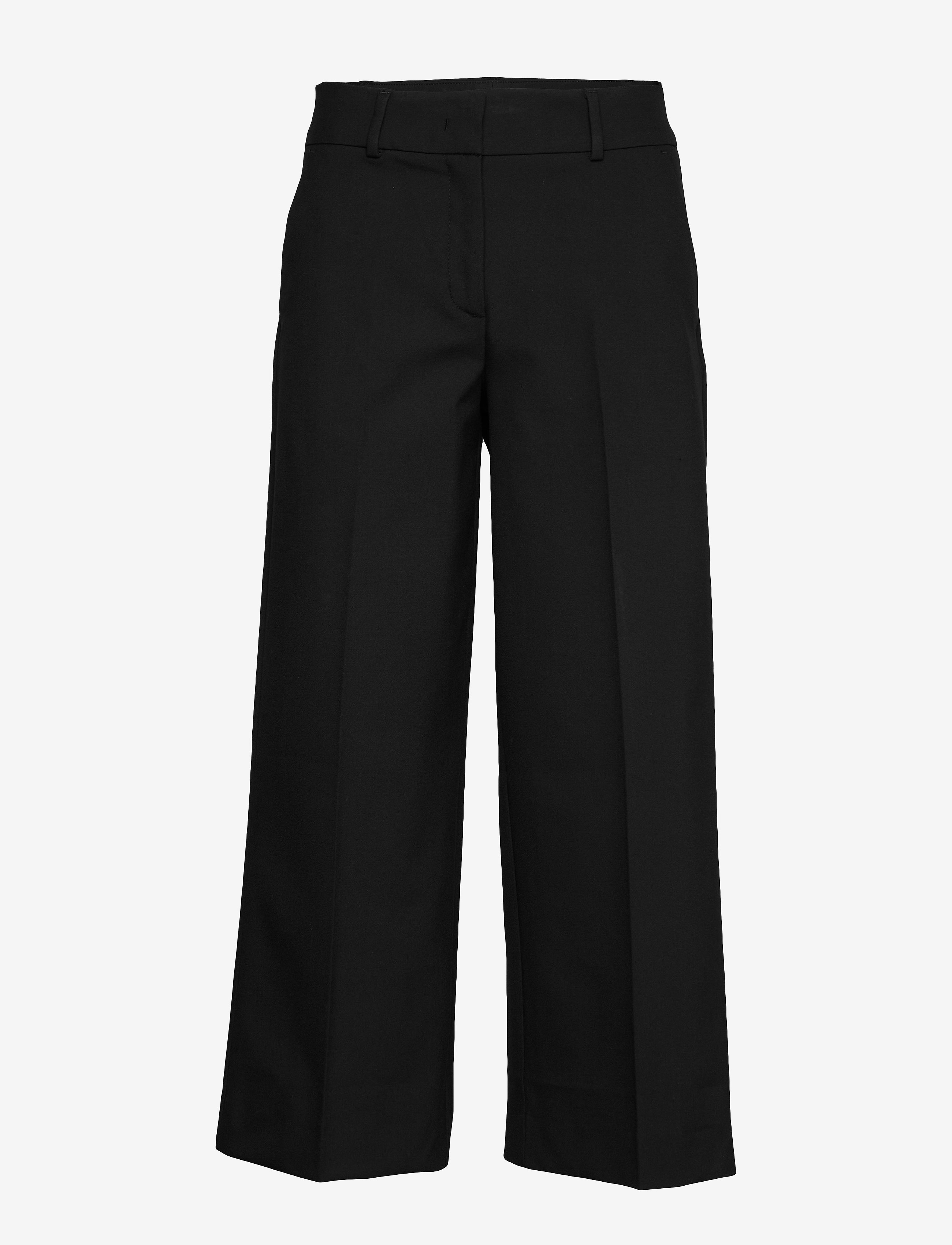 FIVEUNITS Denafv Crop, 24 x 32, Trousers, Schwarz - Wide Leg, Frauen