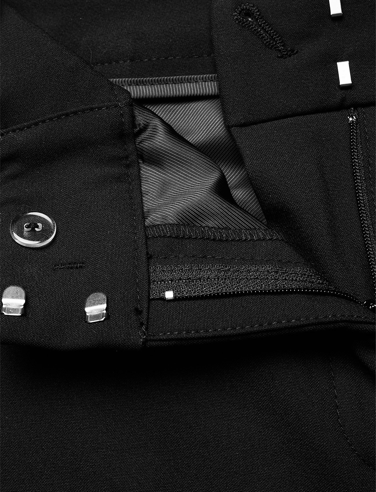 FIVEUNITS - DenaFV Crop - bukser med brede ben - black - 3