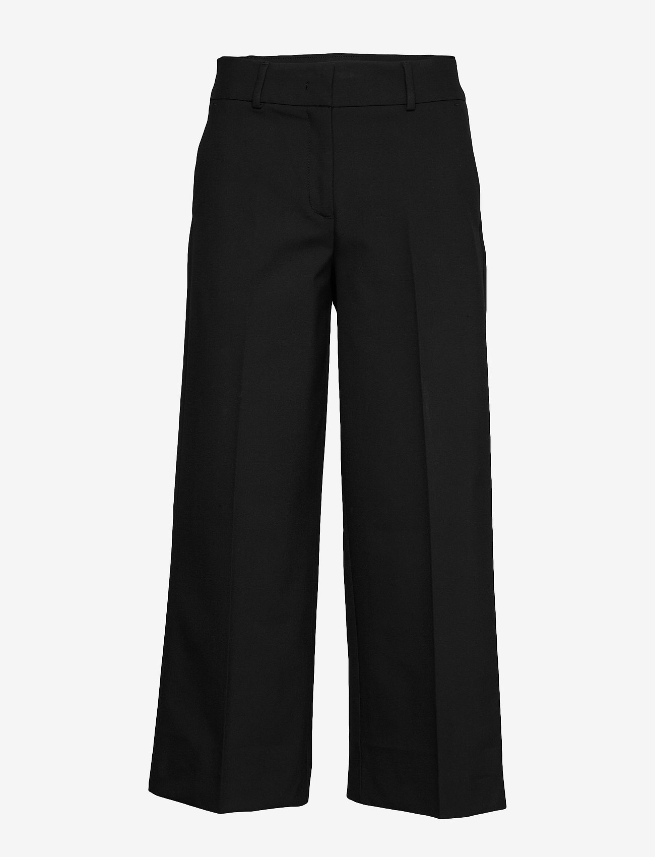 FIVEUNITS - DenaFV Crop - bukser med brede ben - black glow - 0