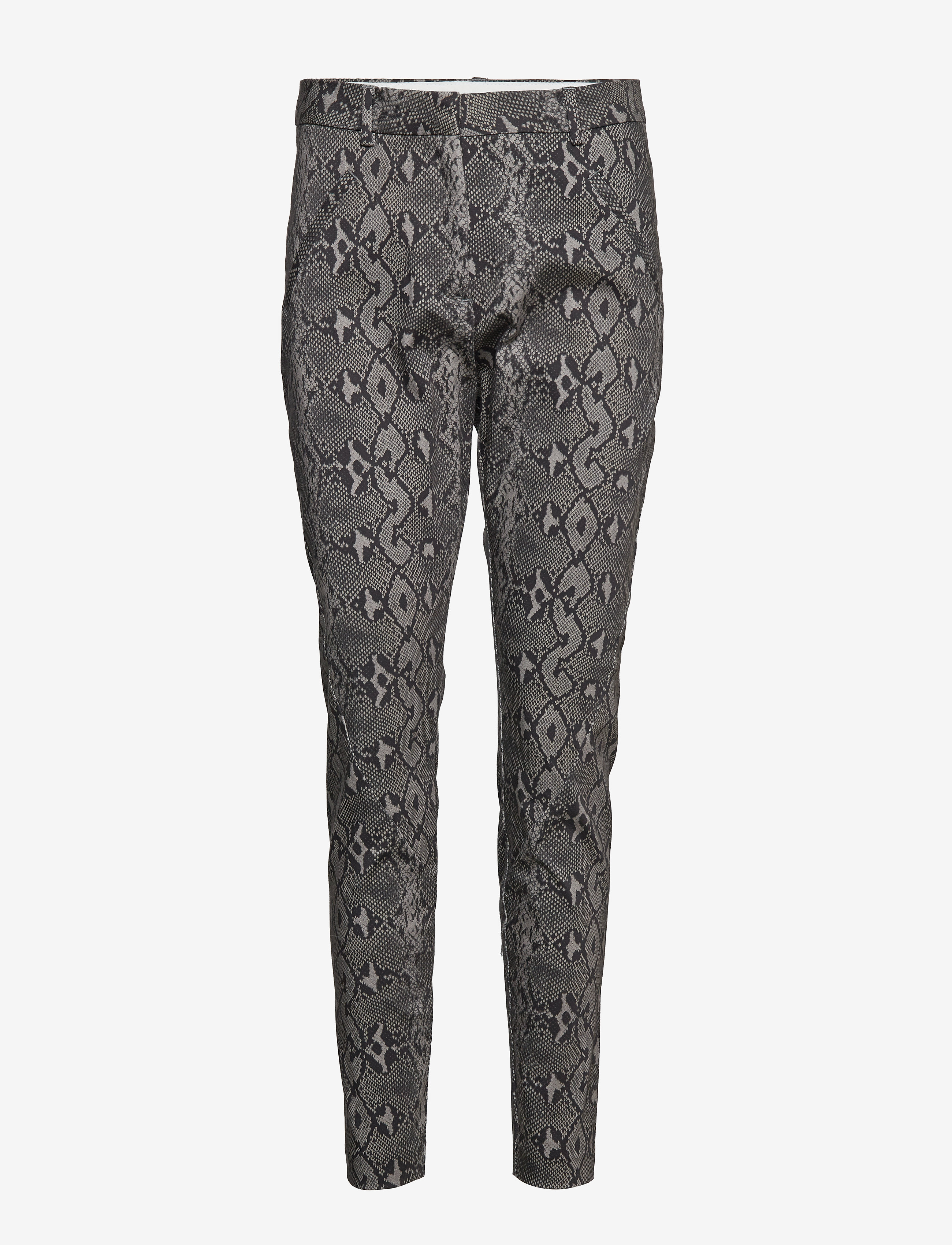 FIVEUNITS Angelie 606 Dark Grey Snake - Püksid - DARK GREY SNAKE / grey