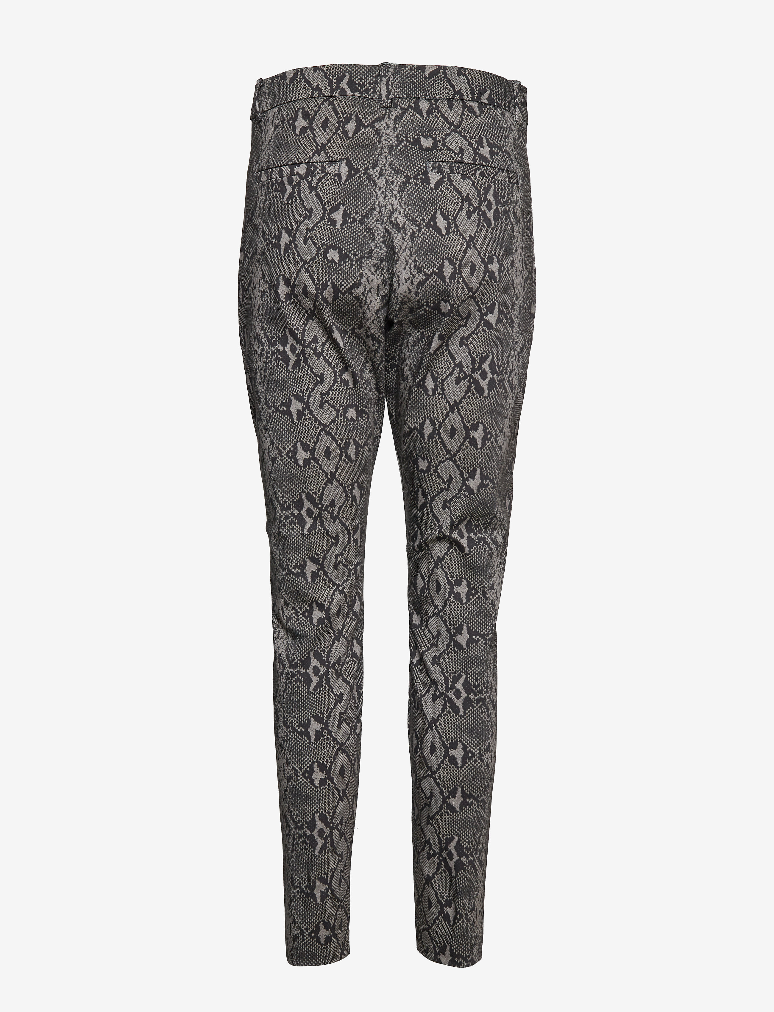 FIVEUNITS - Angelie 606 Dark Grey Snake - pantalons droits - dark grey snake - 1