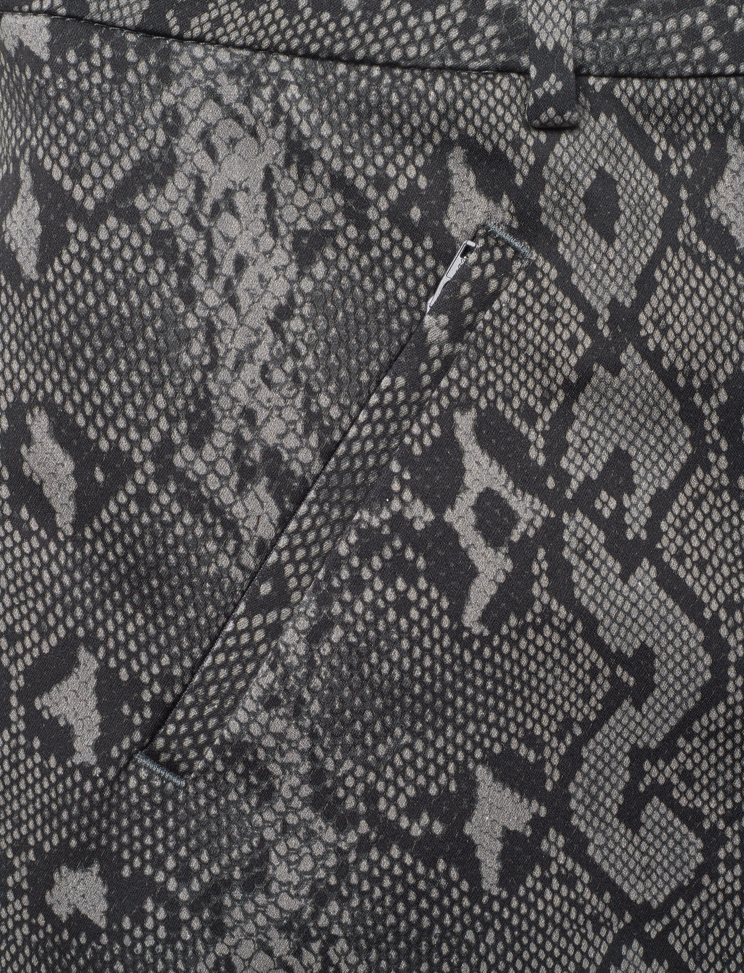 FIVEUNITS - Angelie 606 Dark Grey Snake - pantalons droits - dark grey snake - 2