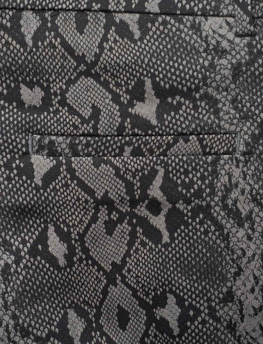 FIVEUNITS - Angelie 606 Dark Grey Snake - sirged püksid - dark grey snake - 4