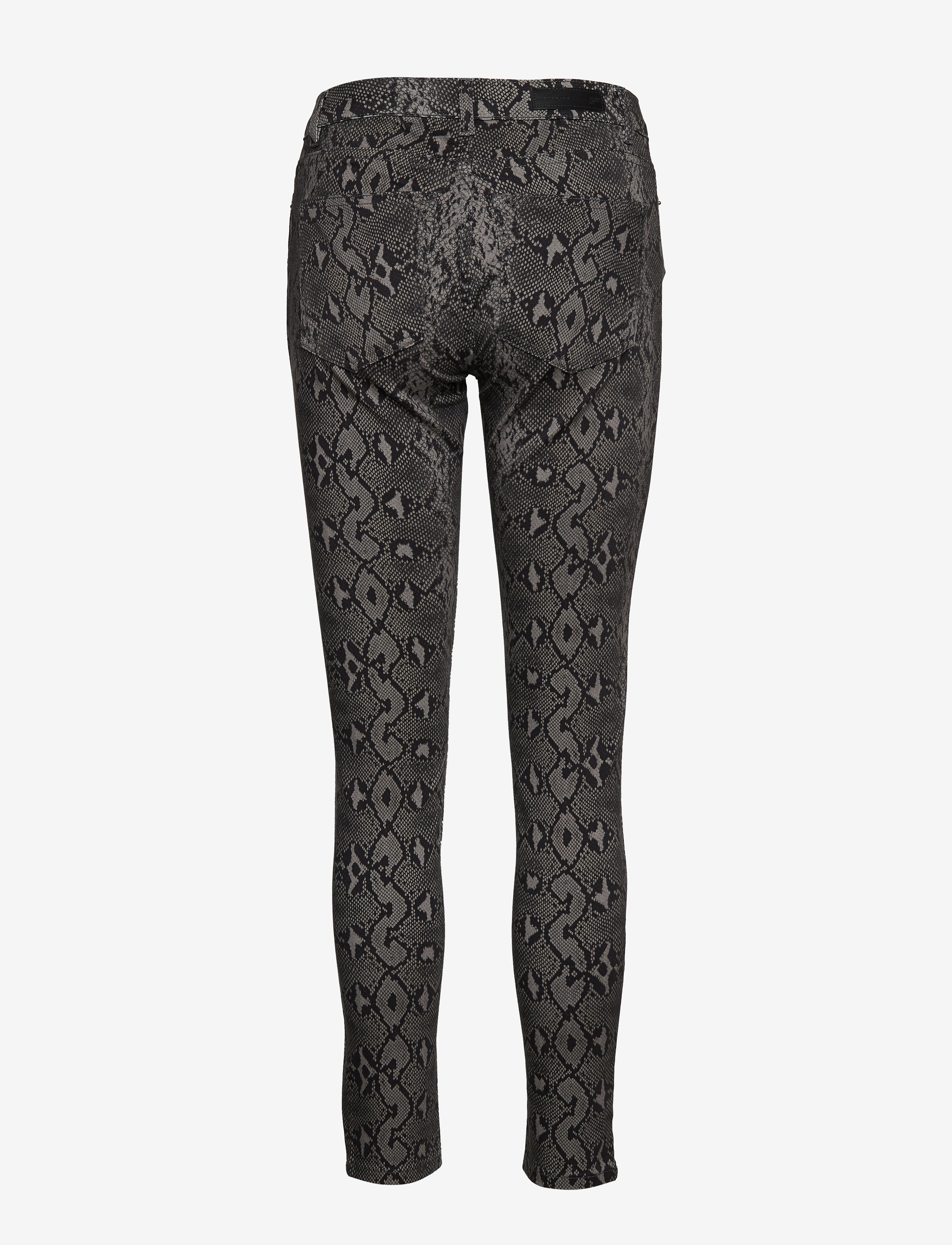 FIVEUNITS - Kate 606 Dark Grey Snake - bukser med smalle ben - dark grey snake - 1