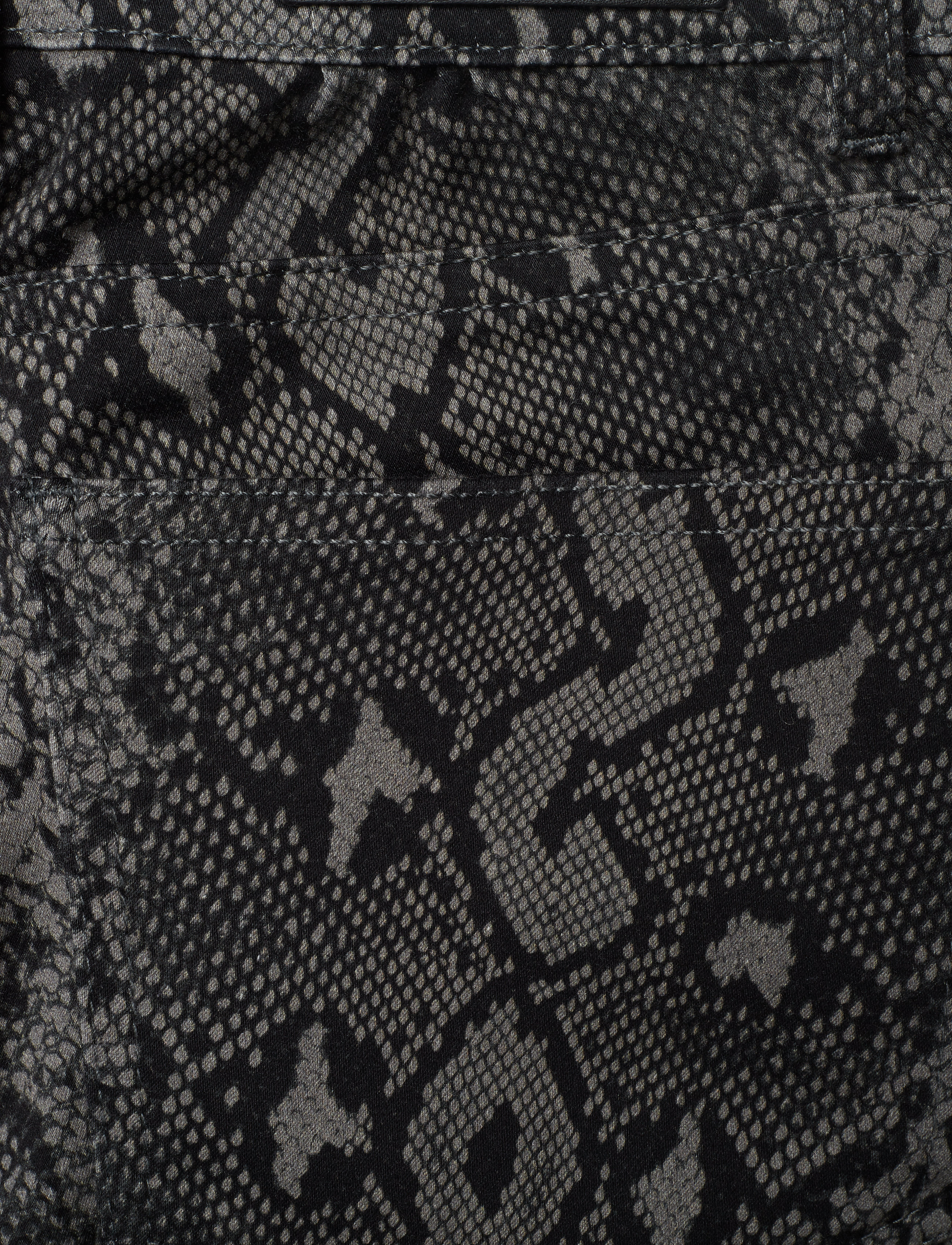 FIVEUNITS - Kate 606 Dark Grey Snake - bukser med smalle ben - dark grey snake - 4