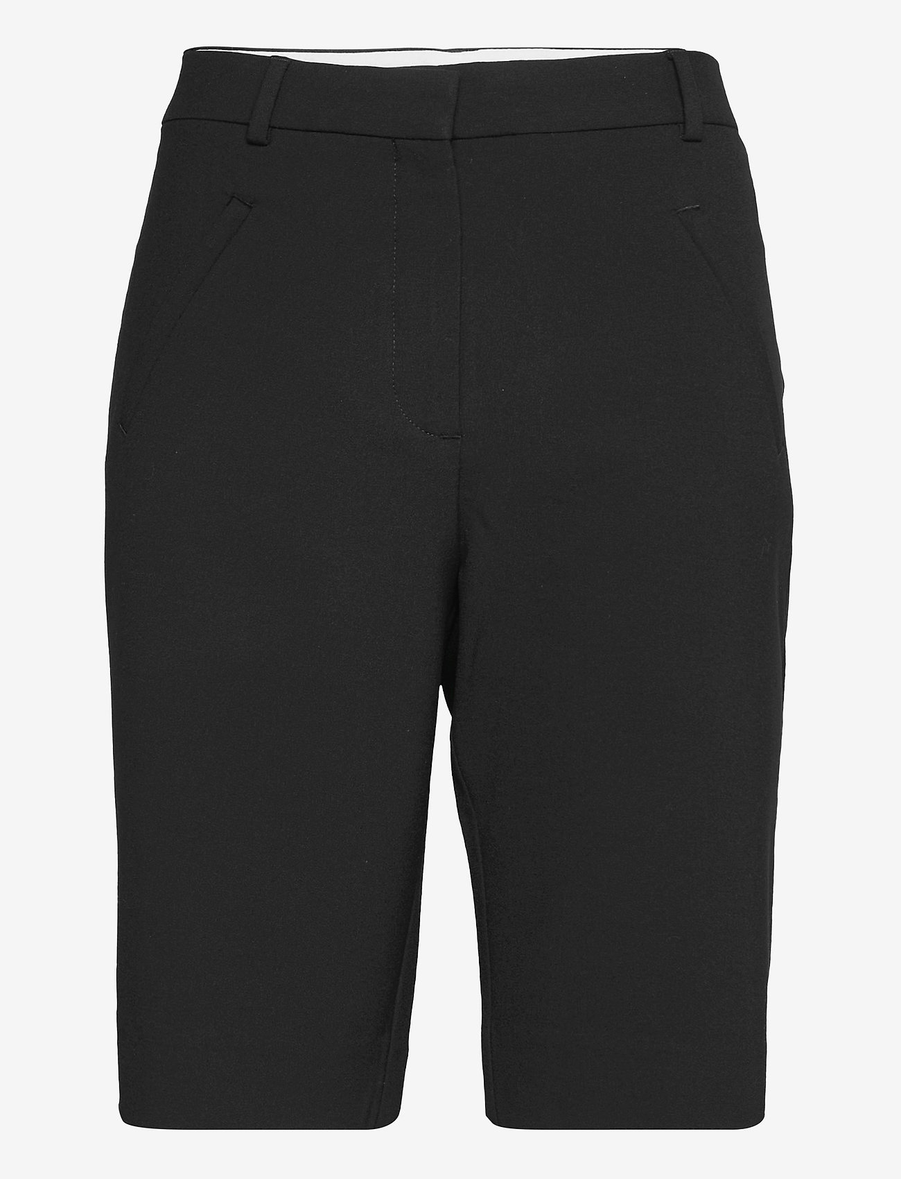 FIVEUNITS - Angelie Straight Split - bermudashorts - black - 0