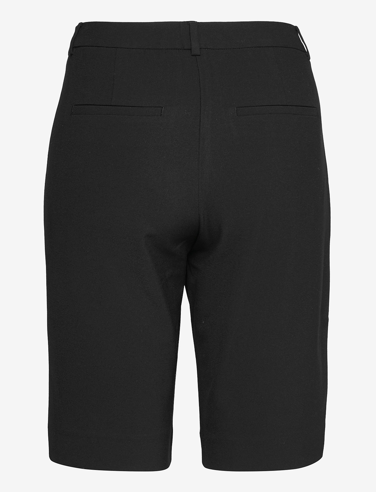 FIVEUNITS - Angelie Straight Split - bermudashorts - black - 1