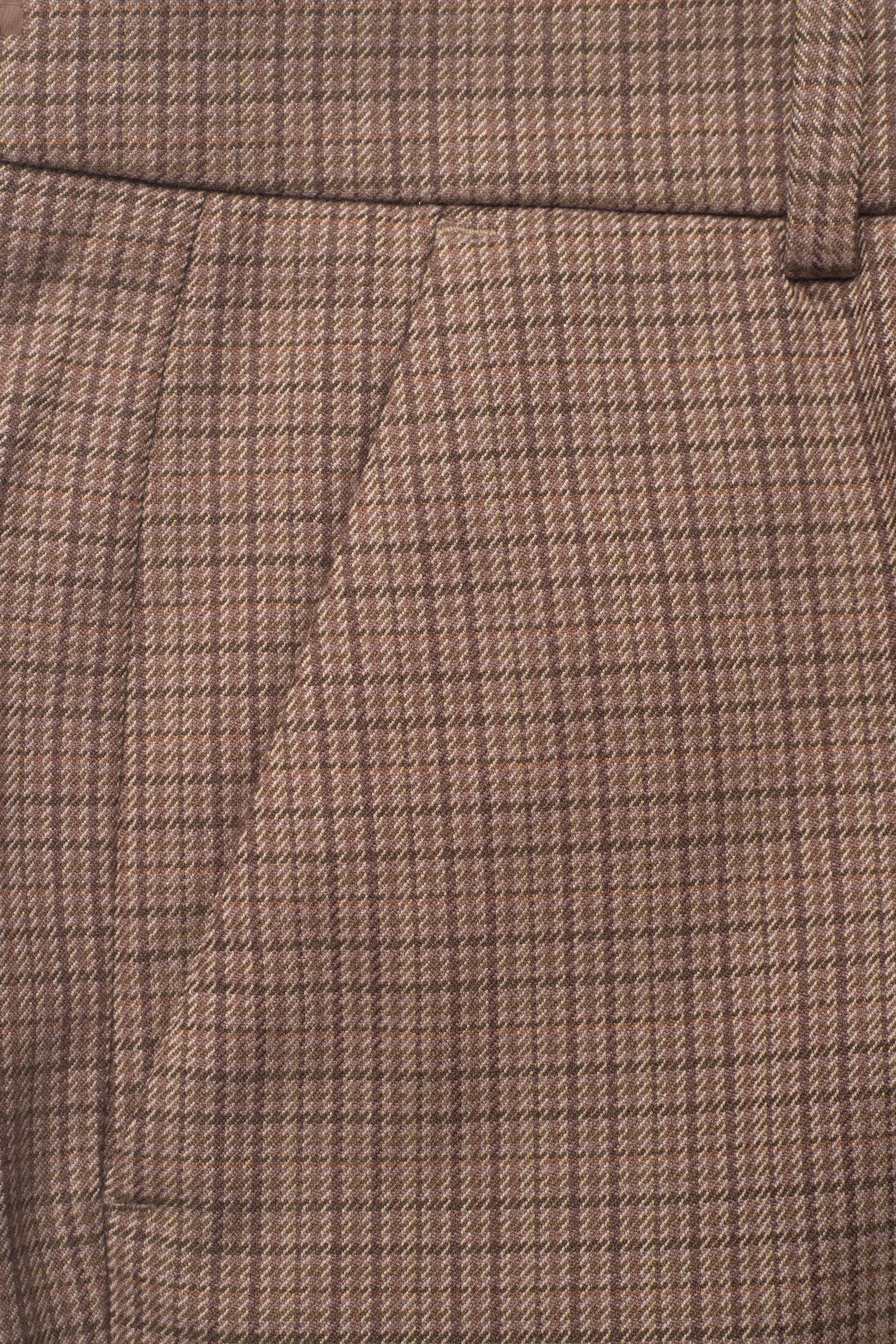 FIVEUNITS - Clara Crop 525 - hosen - small brown check - 2