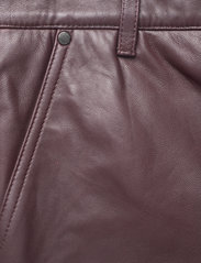 FIVEUNITS - Alba Dark Ruby Leather - festkläder till outletpriser - dark ruby leather - 3