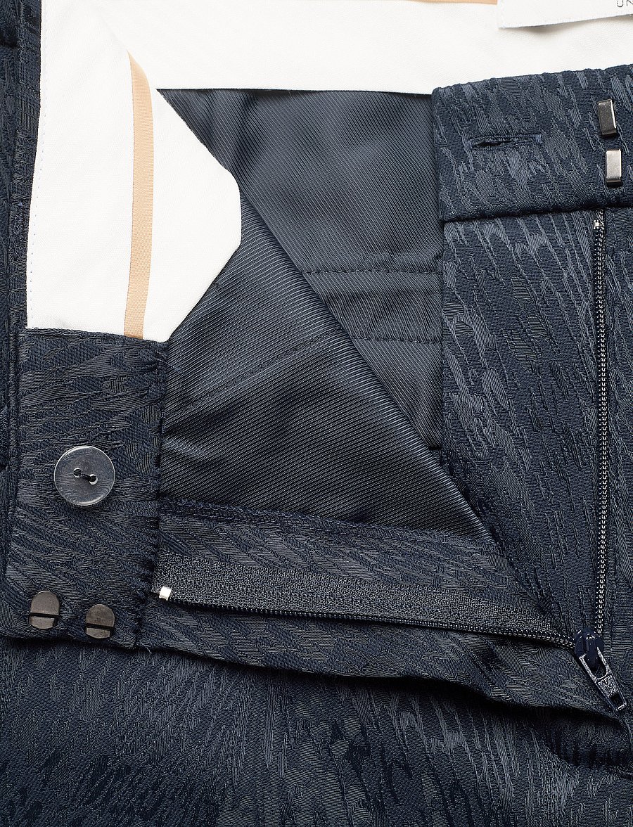 FIVEUNITS - Angelie - anzugshosen - navy flow jacquard - 3
