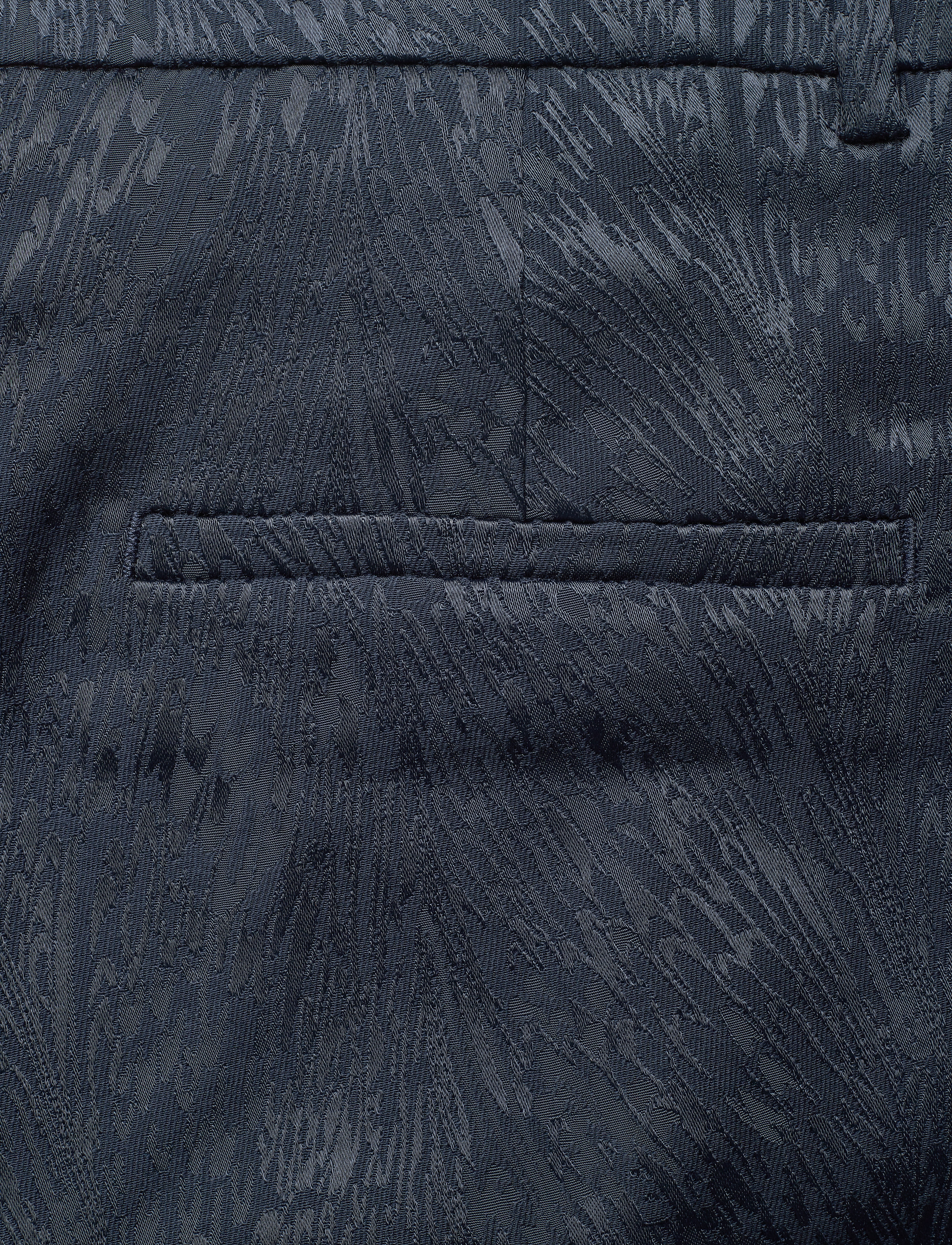 FIVEUNITS - Angelie - tailored trousers - navy flow jacquard - 4