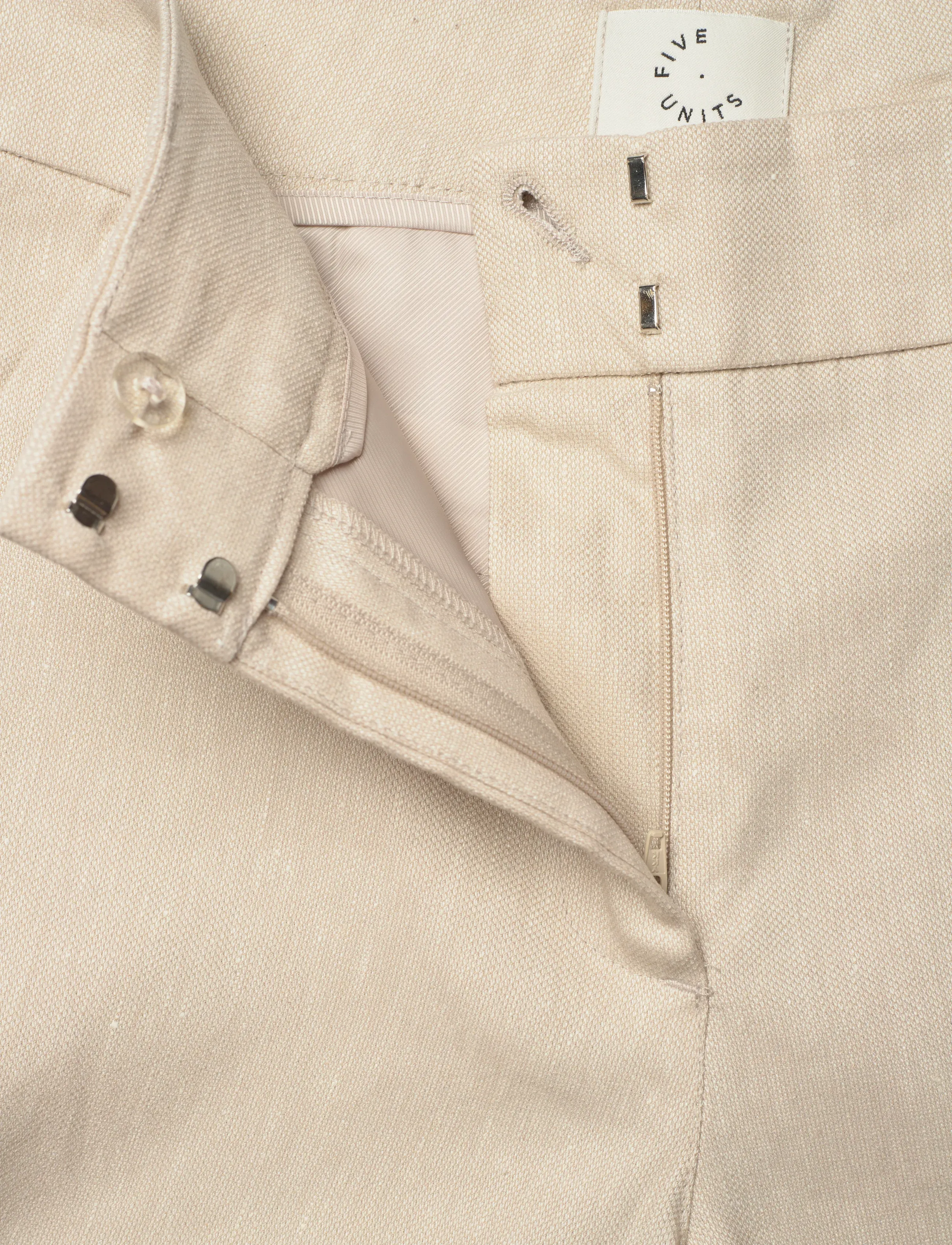FIVEUNITS - DenaFV - leinenhosen - sand linen - 3