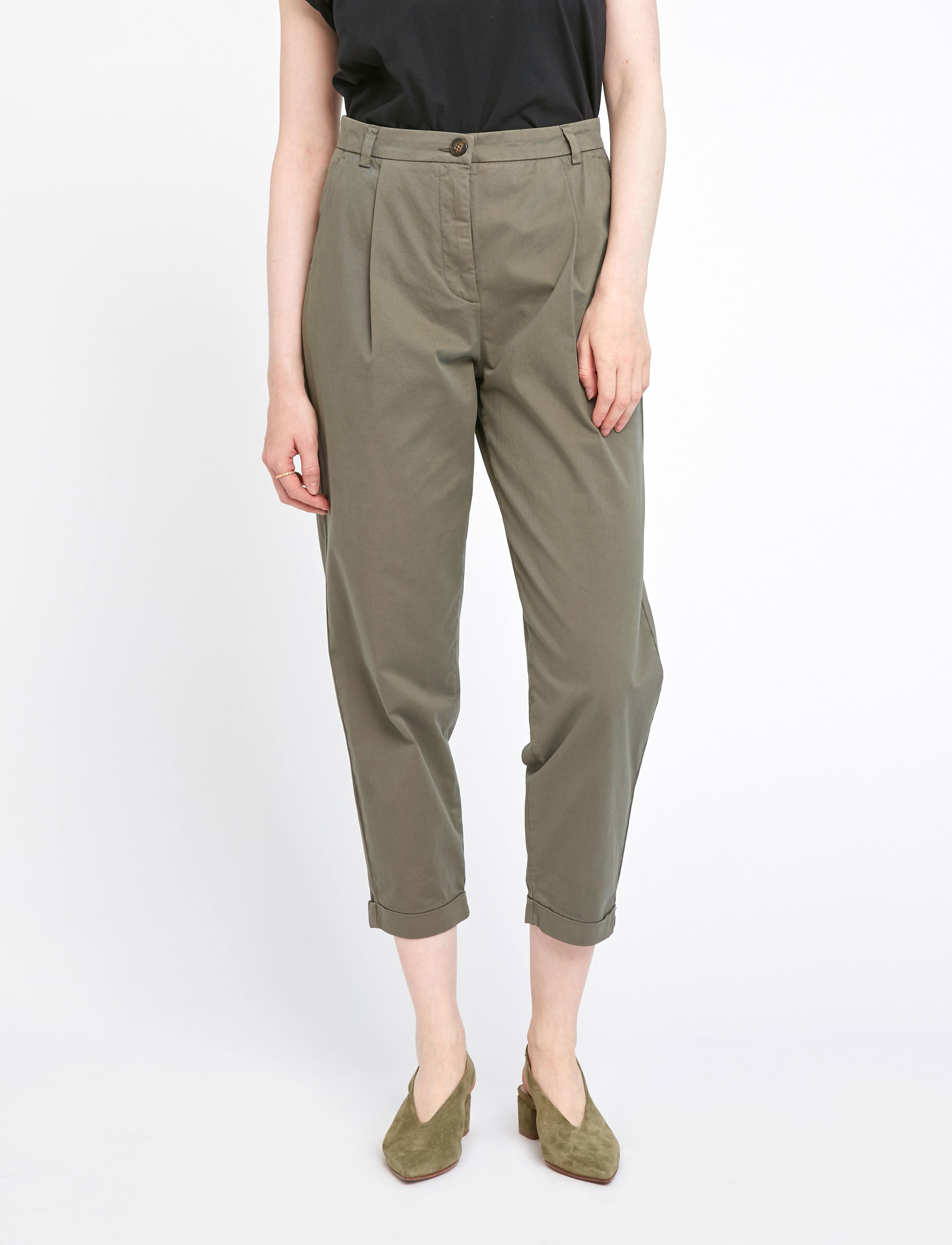 FIVEUNITS - Malou 752 - smokey olive - 3